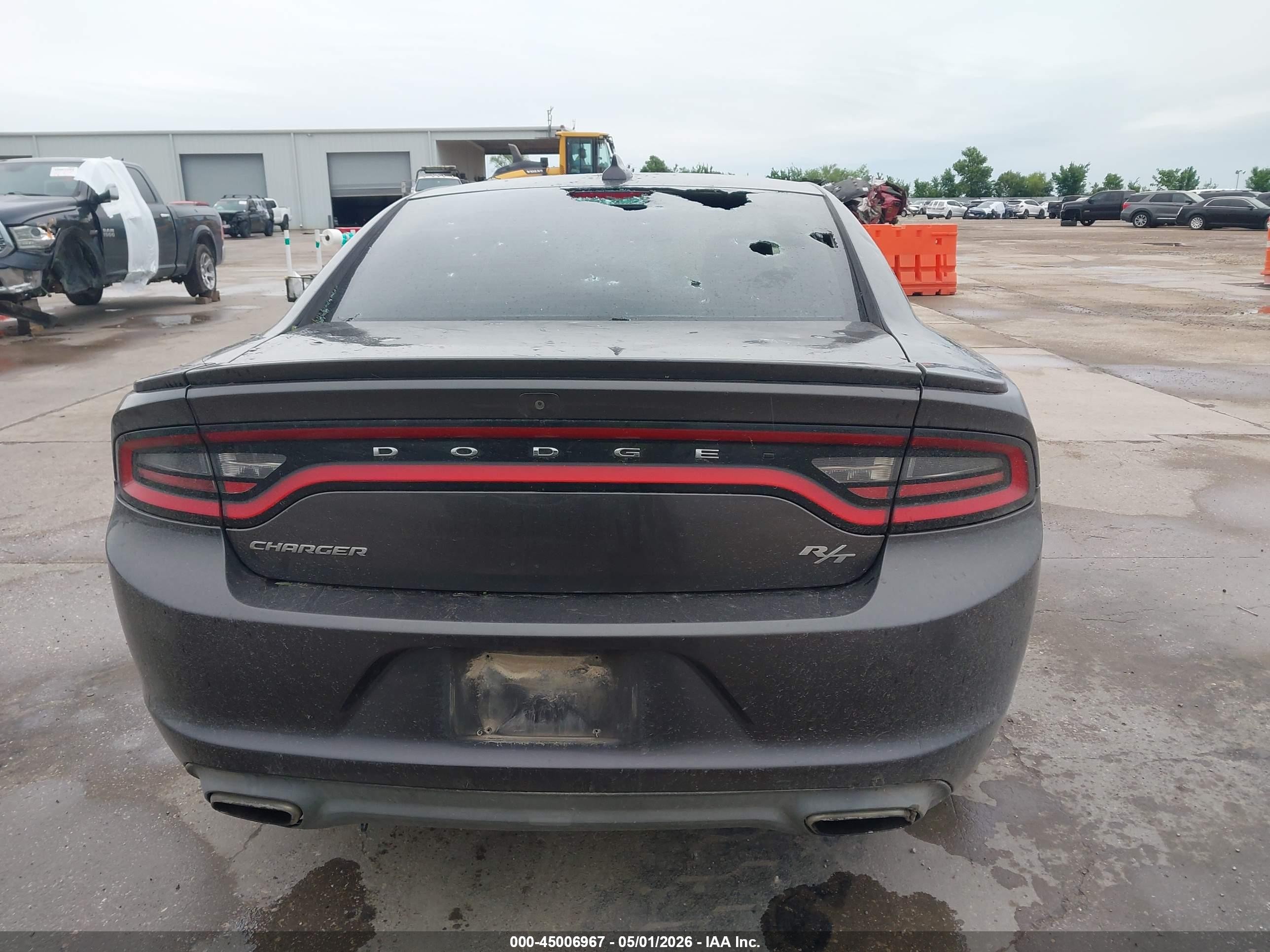 2015 Dodge Charger R/t Gray vin: 2C3CDXCT4FH871086
