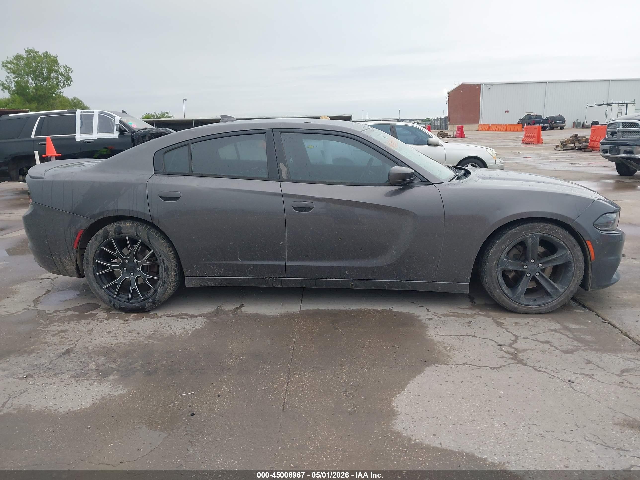 2015 Dodge Charger R/t Gray vin: 2C3CDXCT4FH871086