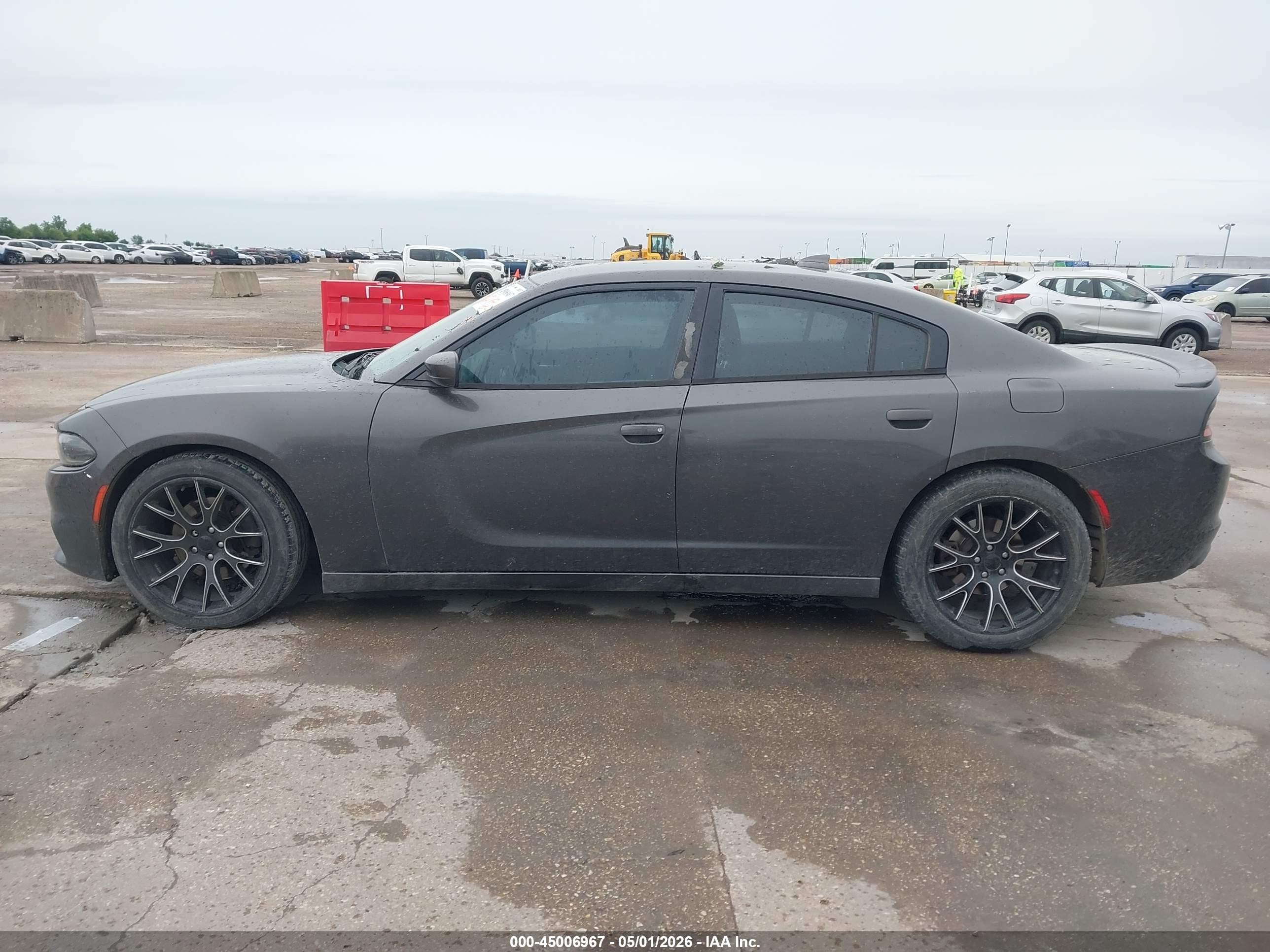 2015 Dodge Charger R/t Gray vin: 2C3CDXCT4FH871086