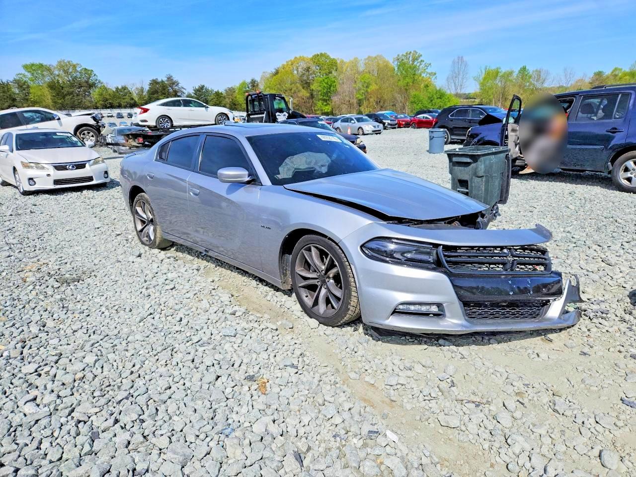 2016 Dodge Charger R Silver vin: 2C3CDXCT4GH241926