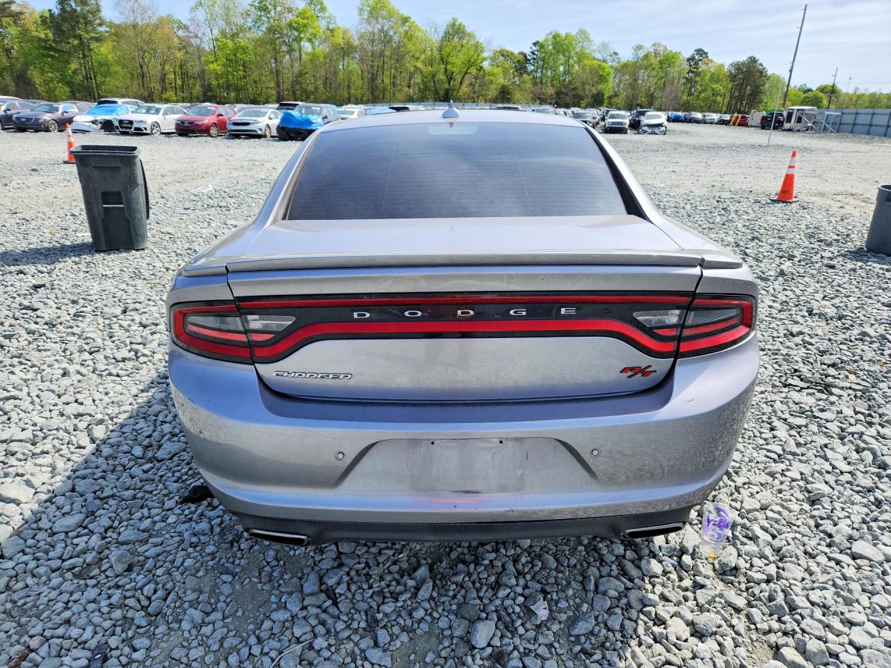 2016 Dodge Charger R Silver vin: 2C3CDXCT4GH241926