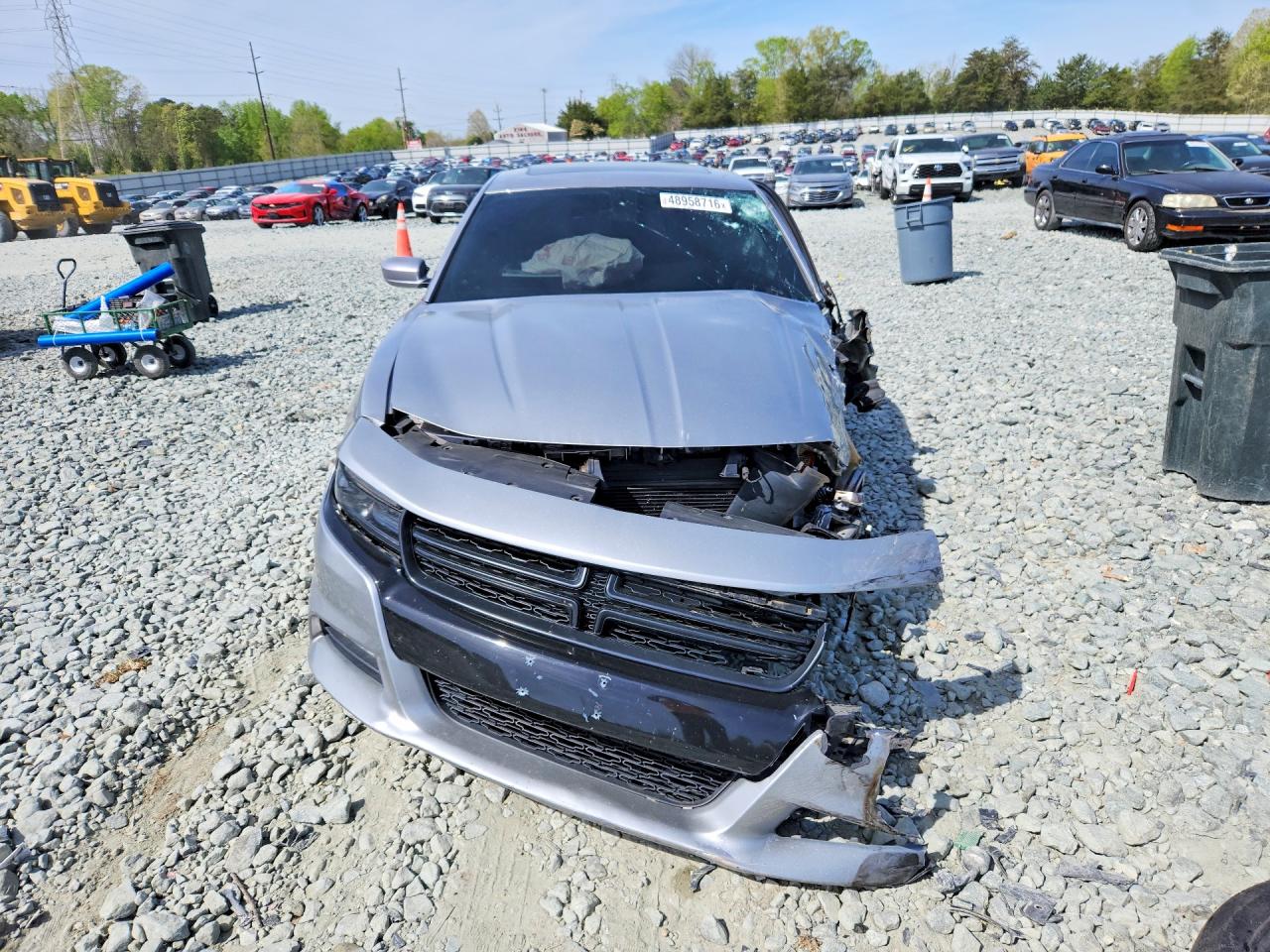 2016 Dodge Charger R Silver vin: 2C3CDXCT4GH241926