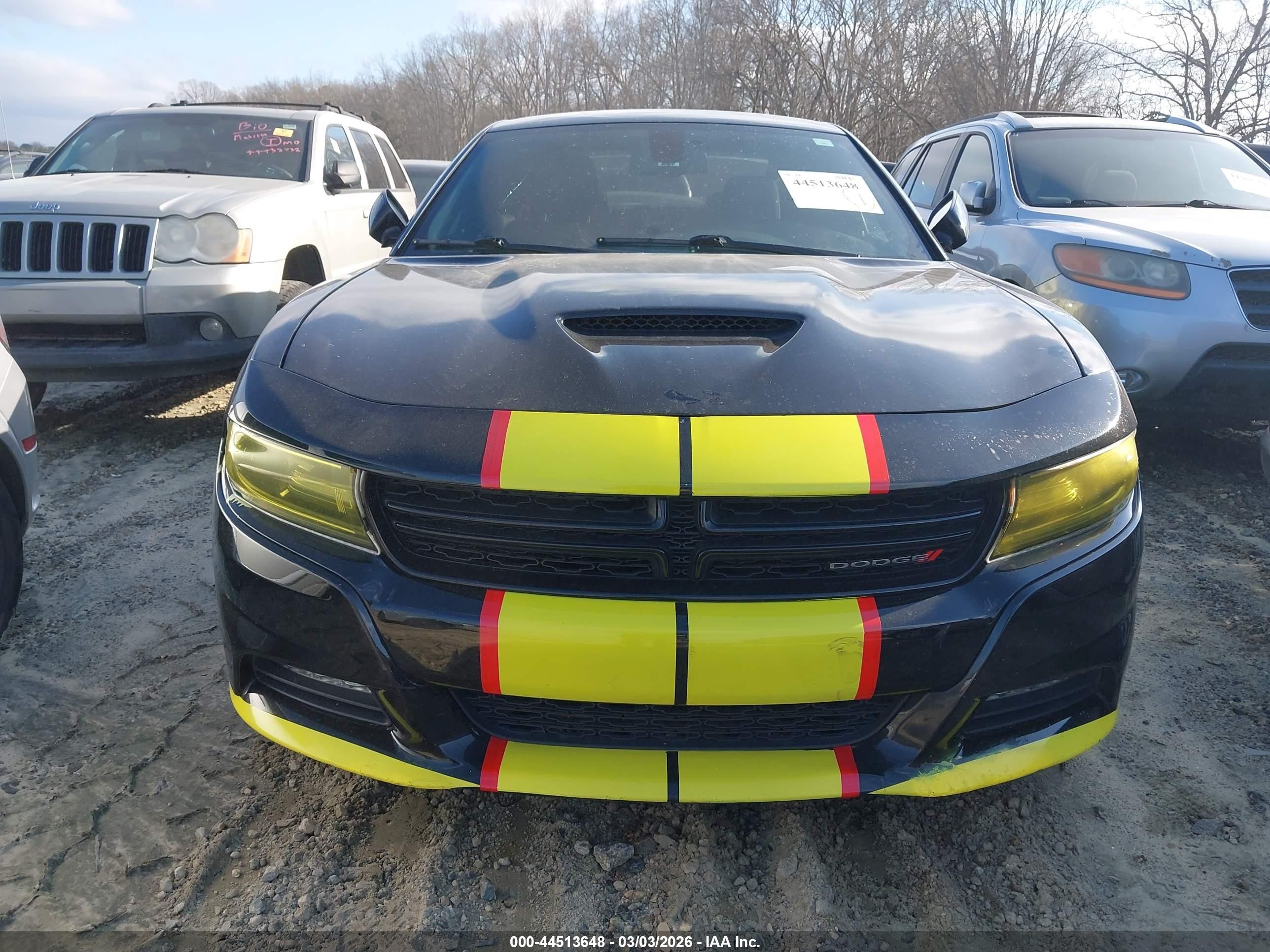 2017 Dodge Charger R/t Rwd Черный vin: 2C3CDXCT4HH572216