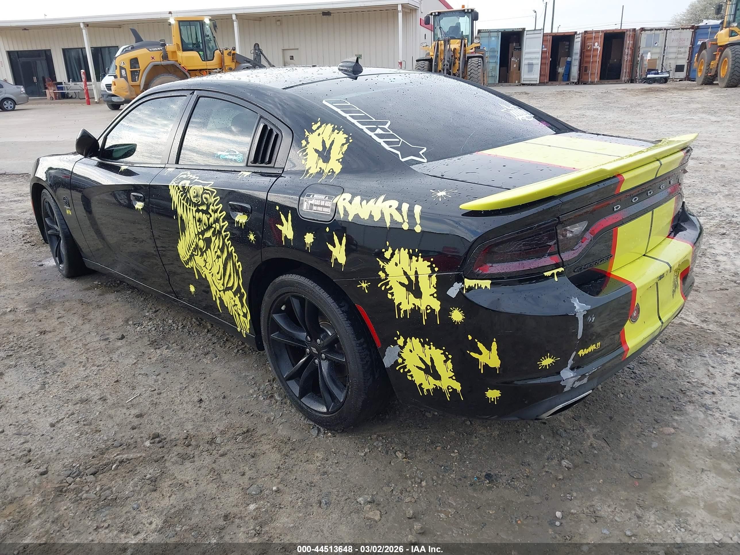 2017 Dodge Charger R/t Rwd Черный vin: 2C3CDXCT4HH572216
