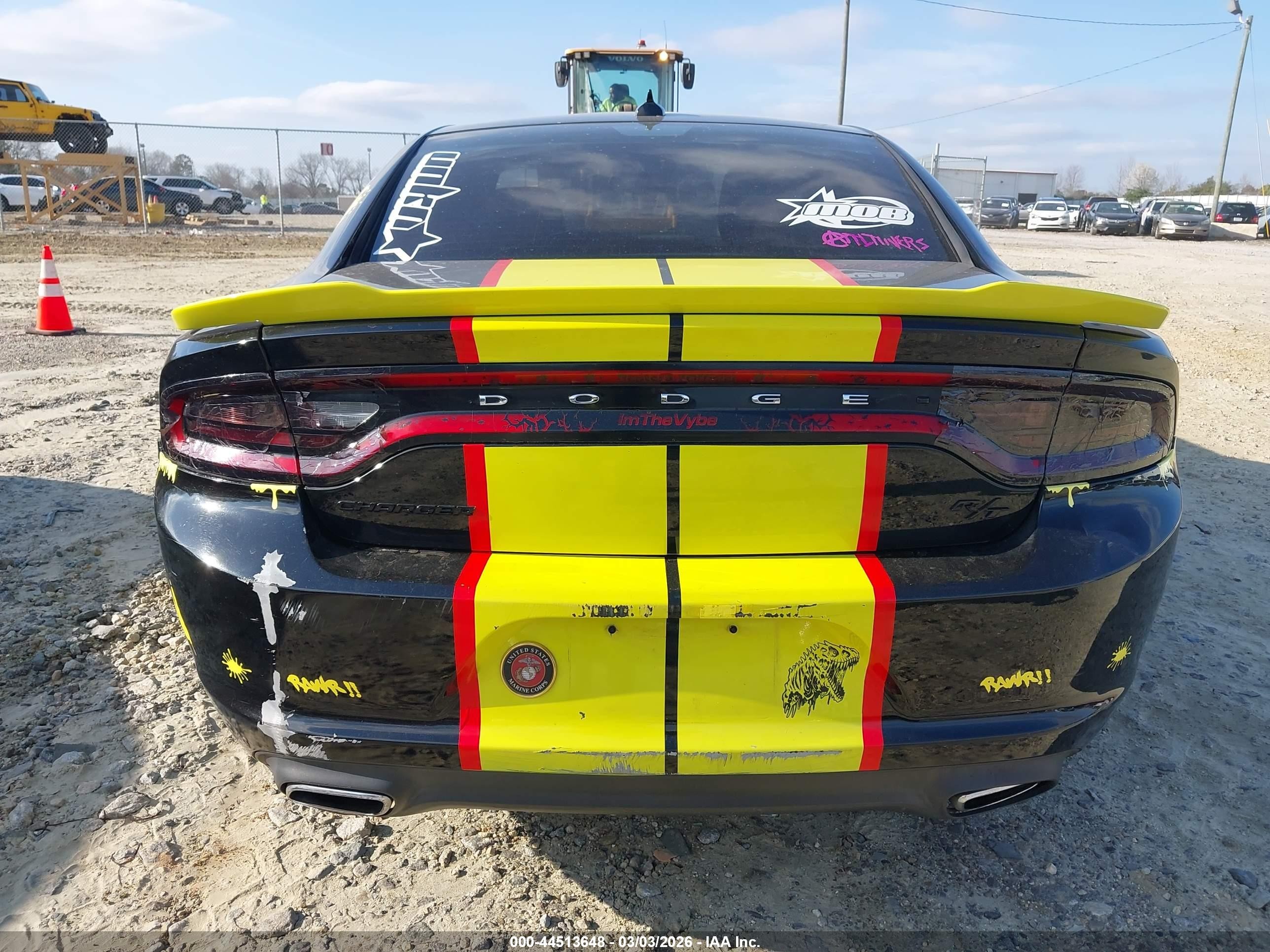 2017 Dodge Charger R/t Rwd Черный vin: 2C3CDXCT4HH572216