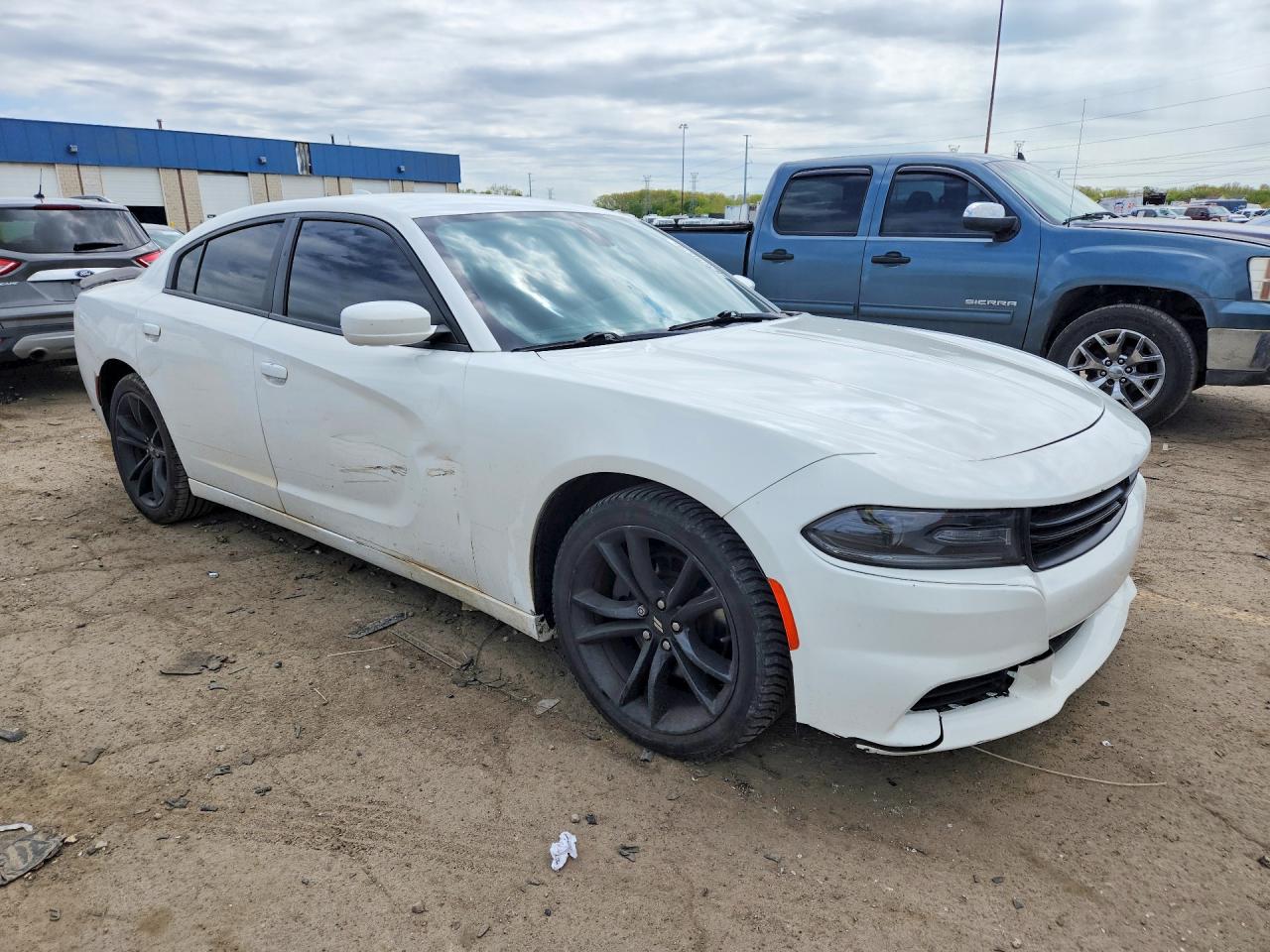 2018 Dodge Charger R White vin: 2C3CDXCT4JH260693