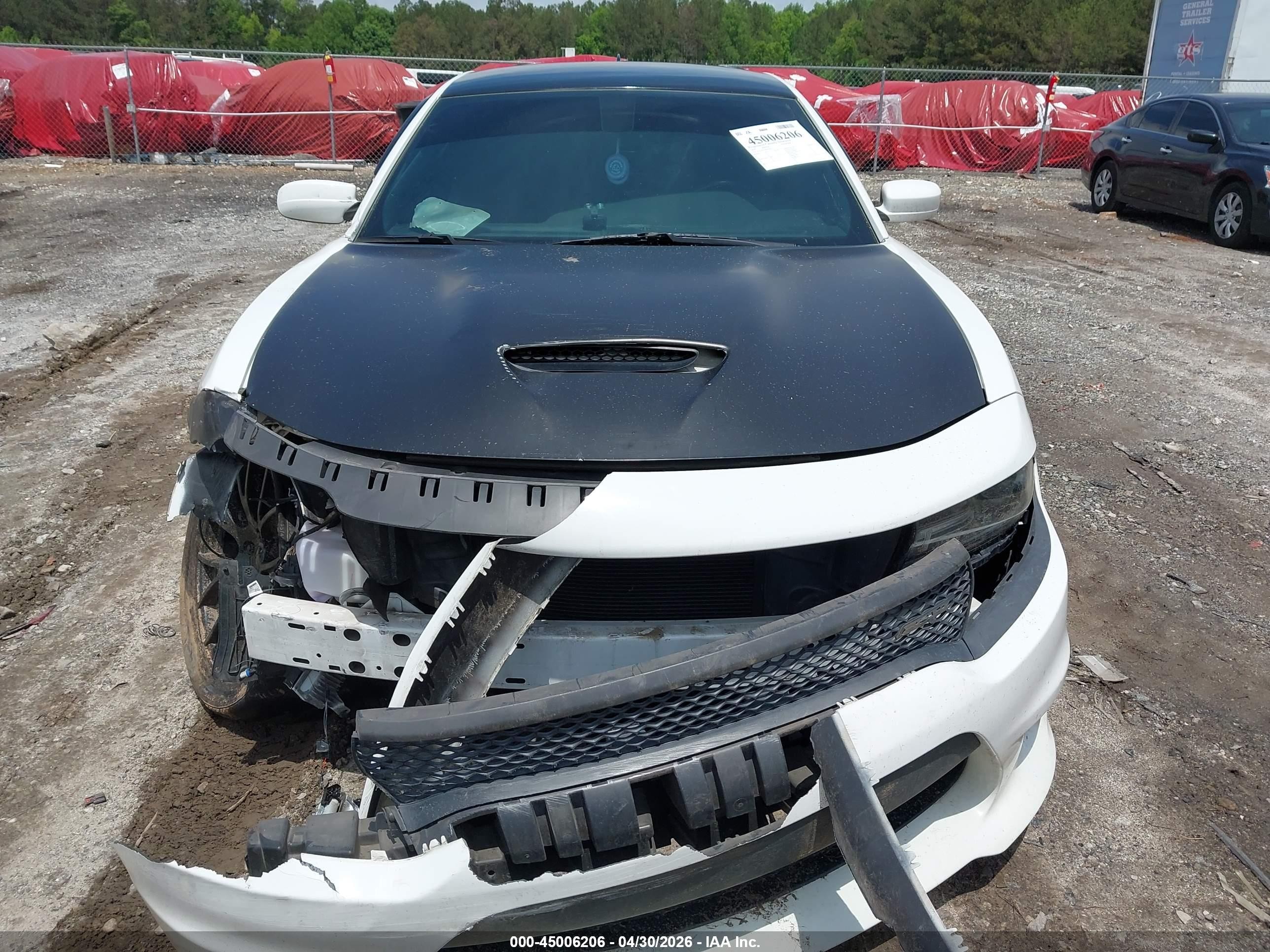 2019 Dodge Charger R/t Rwd White vin: 2C3CDXCT4KH539174