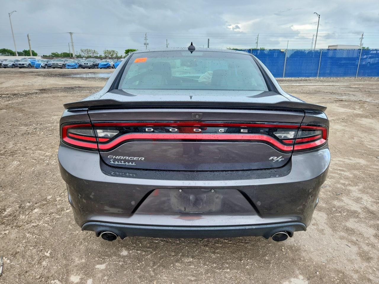 2019 Dodge Charger R Gray vin: 2C3CDXCT4KH754411