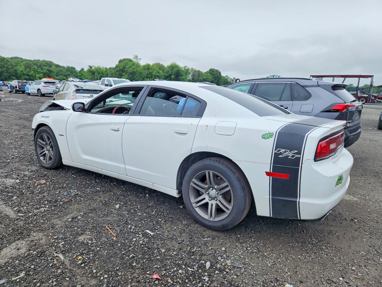 2012 Dodge Charger R Белый vin: 2C3CDXCT5CH187109