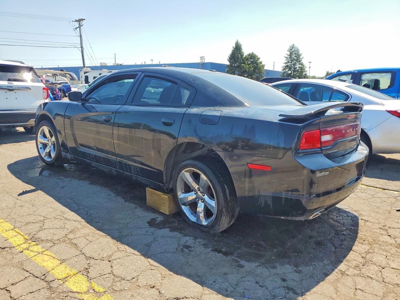 2013 Dodge Charger R/t Black vin: 2C3CDXCT5DH681102