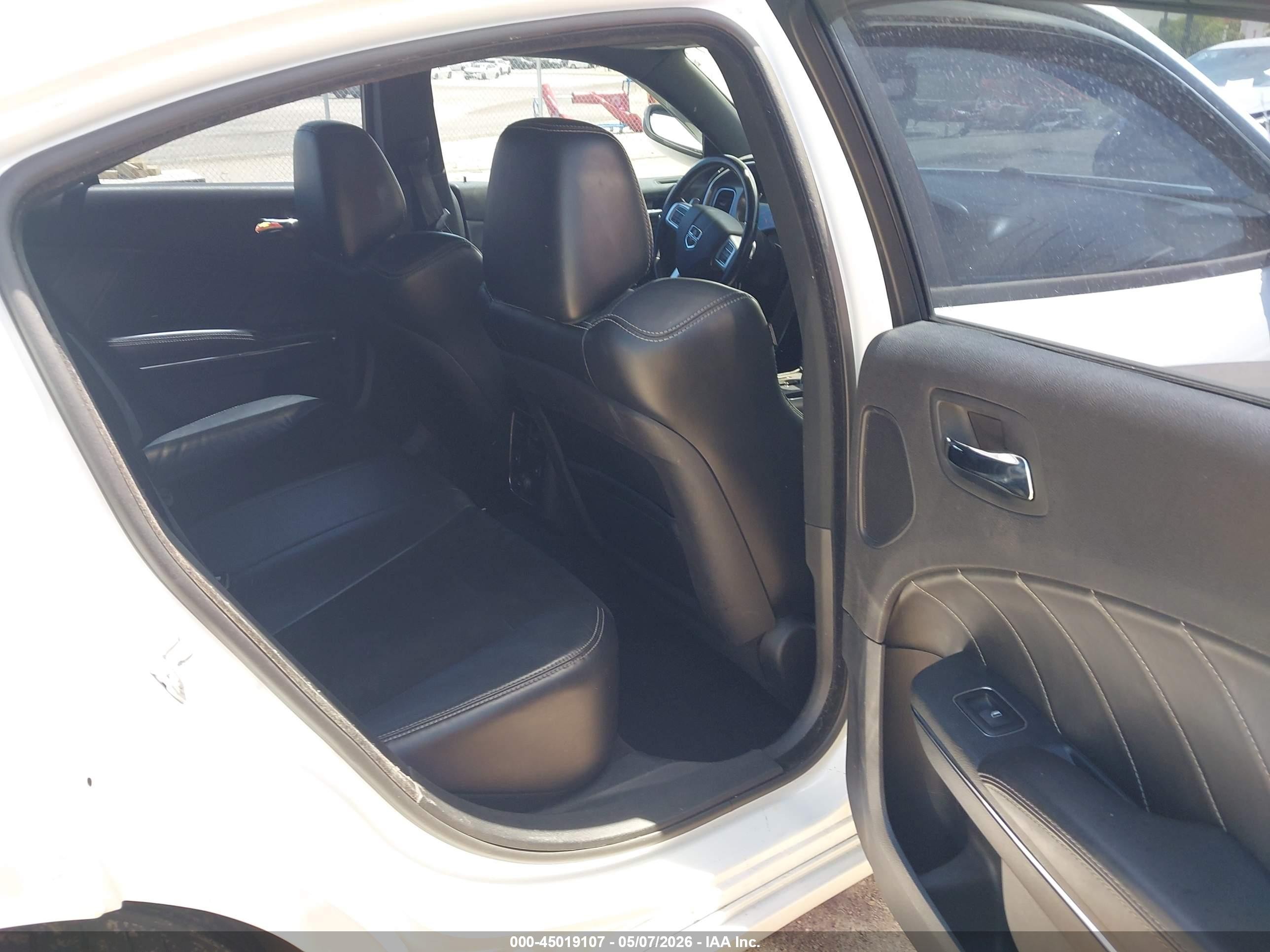 2014 Dodge Charger Road/track White vin: 2C3CDXCT5EH209208