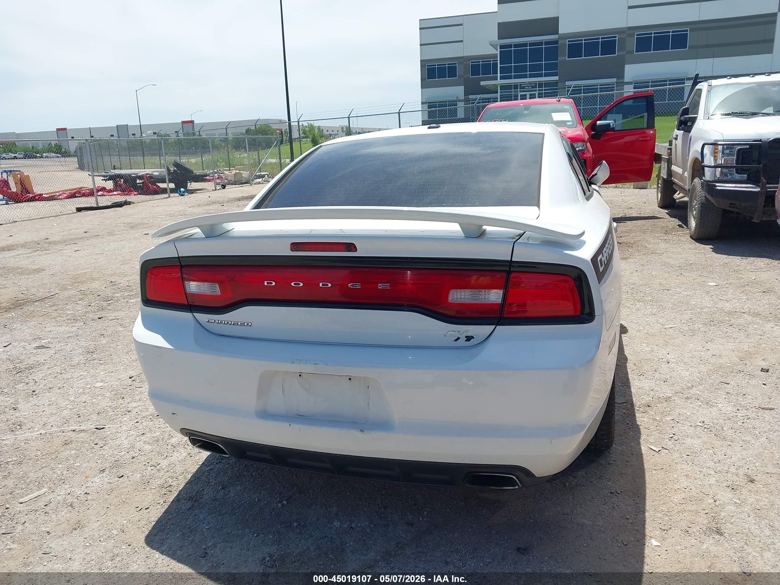 2014 Dodge Charger Road/track White vin: 2C3CDXCT5EH209208