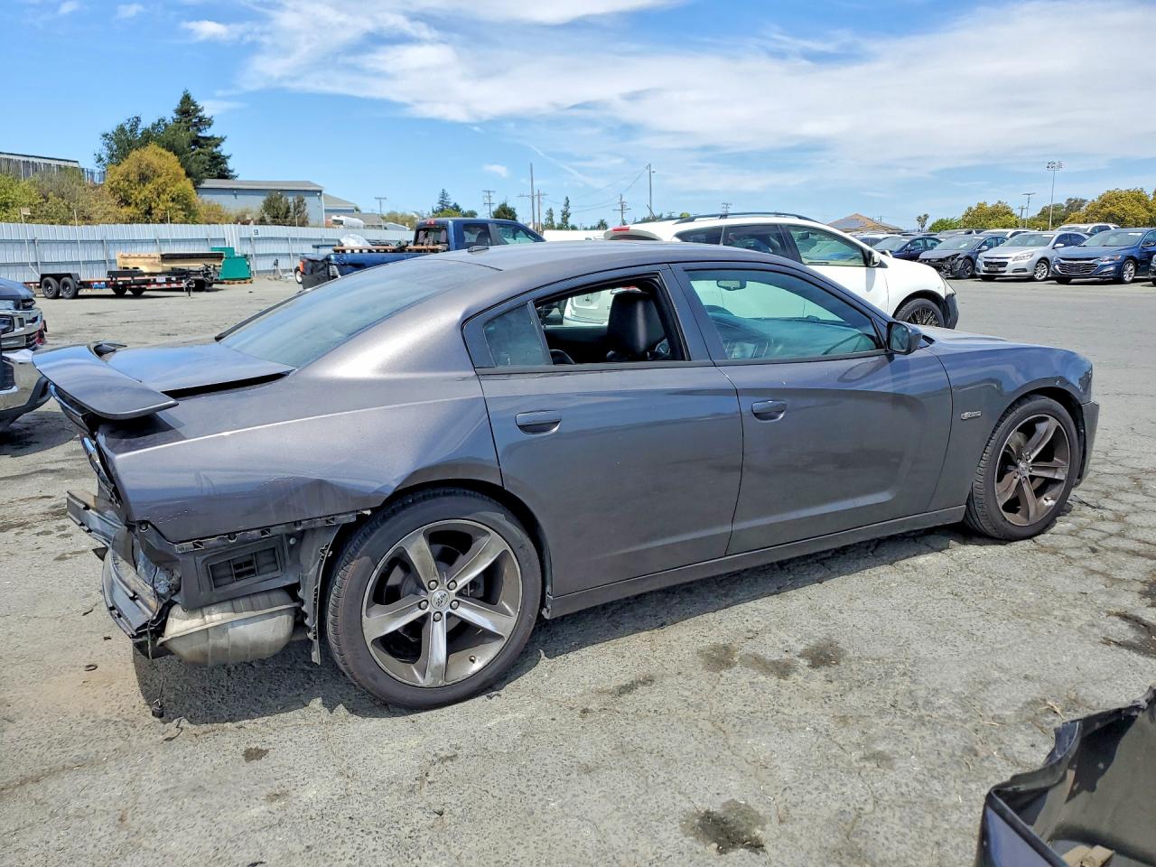 2014 Dodge Charger R/t Серый vin: 2C3CDXCT5EH319305