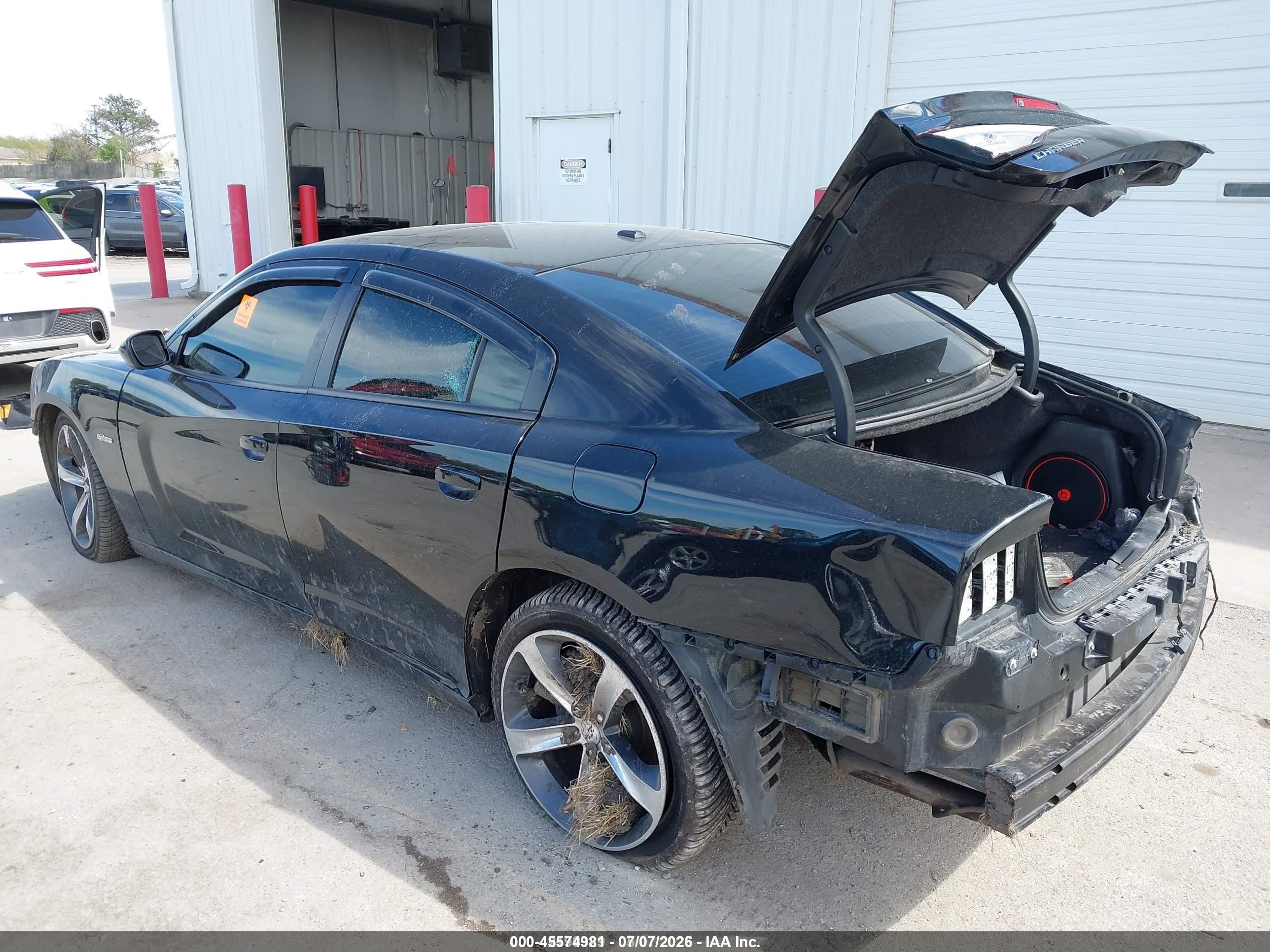 2014 Dodge Charger R/t 100th Anniversary Black vin: 2C3CDXCT5EH323421