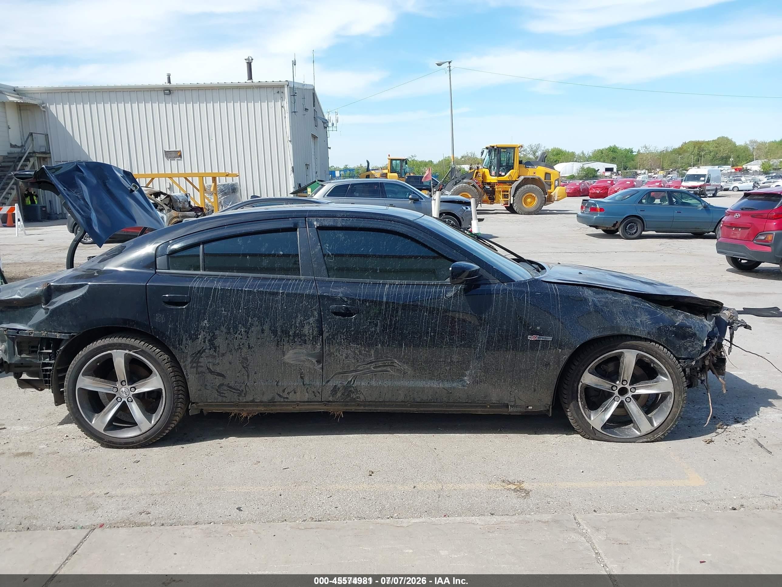 2014 Dodge Charger R/t 100th Anniversary Black vin: 2C3CDXCT5EH323421