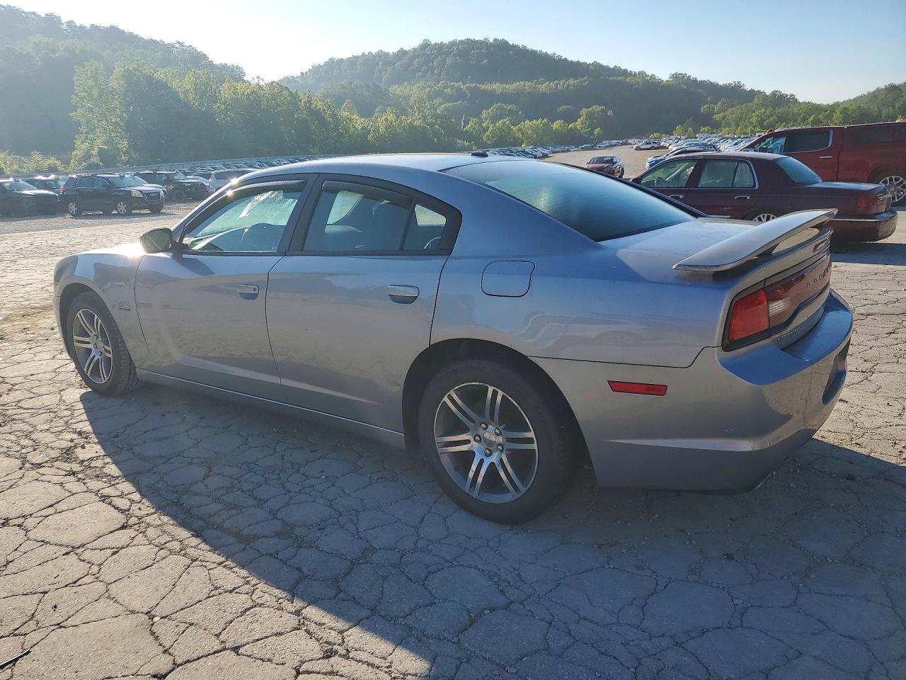 2014 Dodge Charger R/t Silver vin: 2C3CDXCT5EH338047