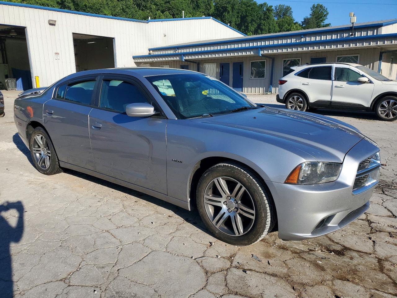 2014 Dodge Charger R/t Silver vin: 2C3CDXCT5EH338047