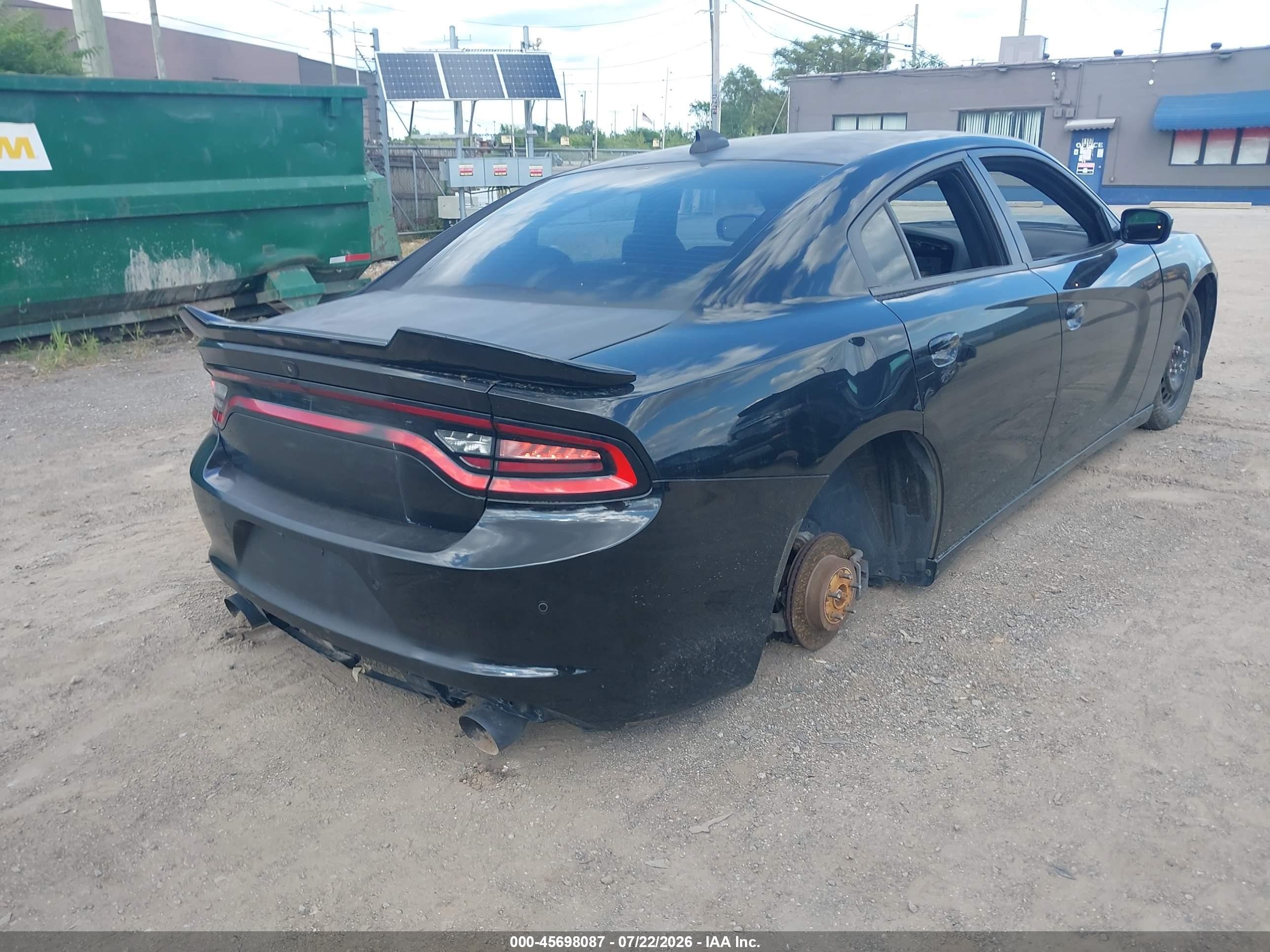 2015 Dodge Charger Road/track Black vin: 2C3CDXCT5FH729166