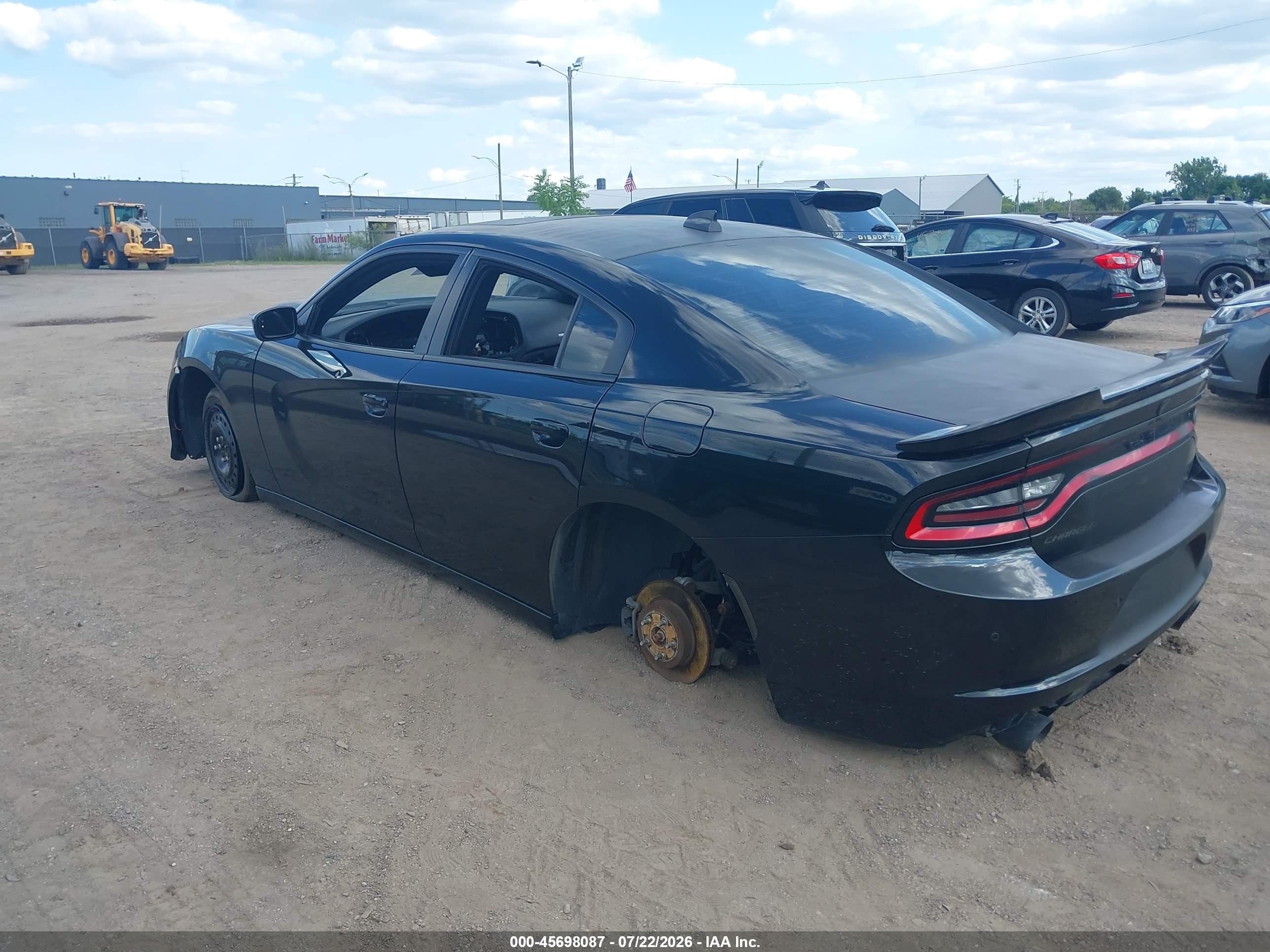 2015 Dodge Charger Road/track Black vin: 2C3CDXCT5FH729166
