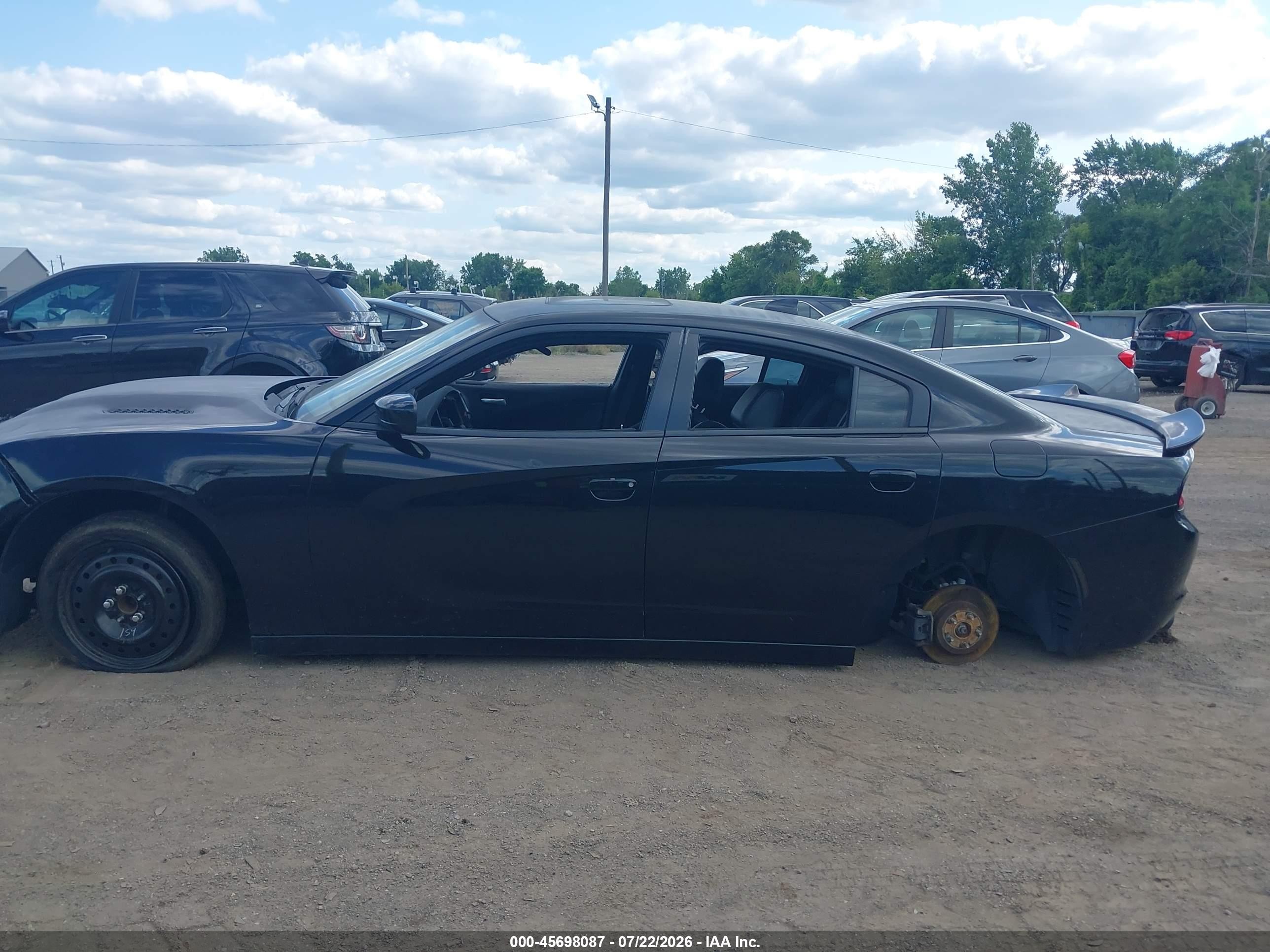 2015 Dodge Charger Road/track Black vin: 2C3CDXCT5FH729166