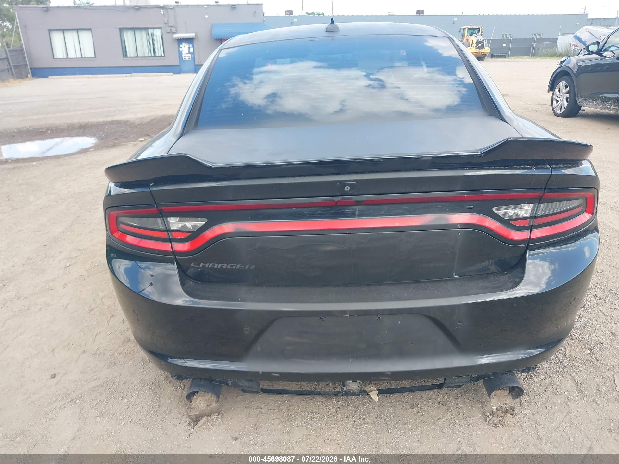 2015 Dodge Charger Road/track Black vin: 2C3CDXCT5FH729166