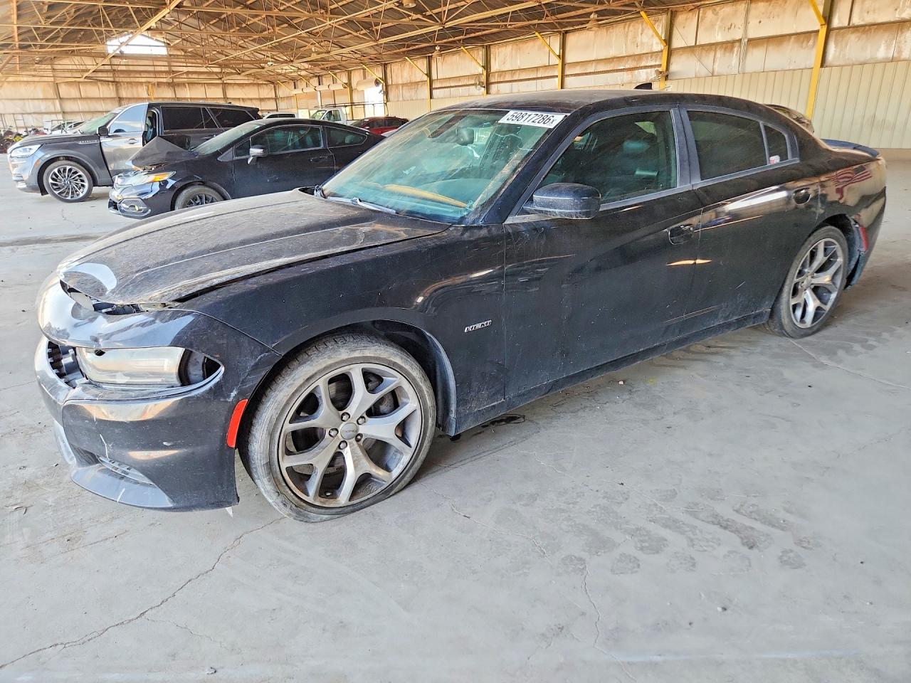 2015 Dodge Charger R/t Черный vin: 2C3CDXCT5FH765858