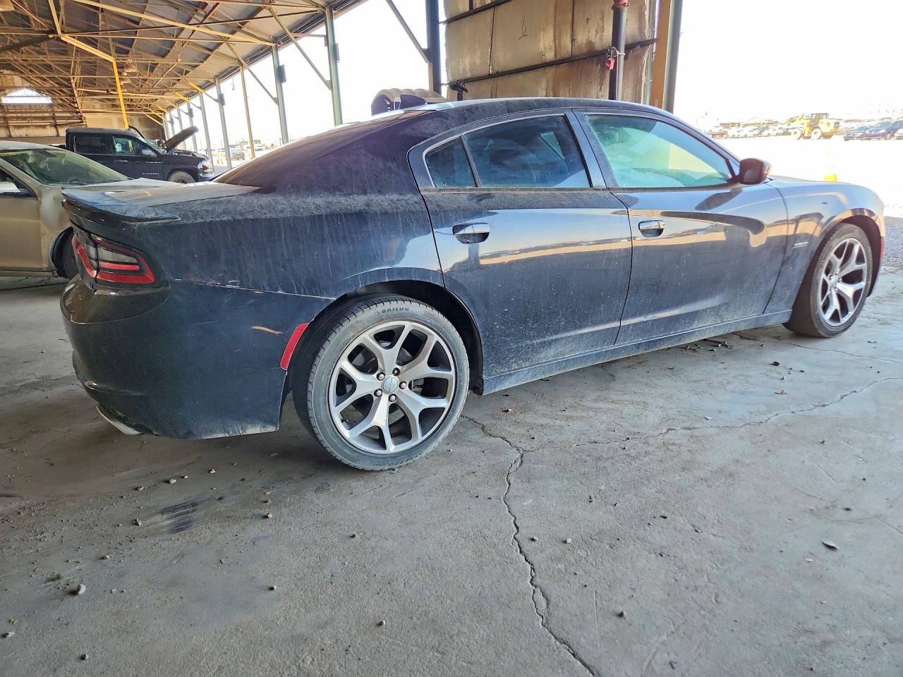 2015 Dodge Charger R/t Black vin: 2C3CDXCT5FH765858