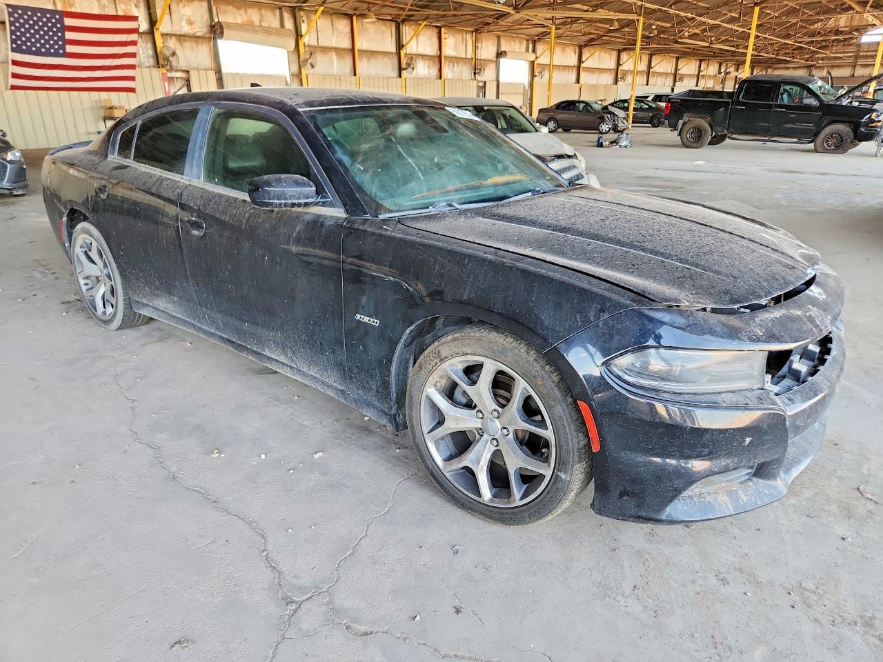 2015 Dodge Charger R/t Black vin: 2C3CDXCT5FH765858
