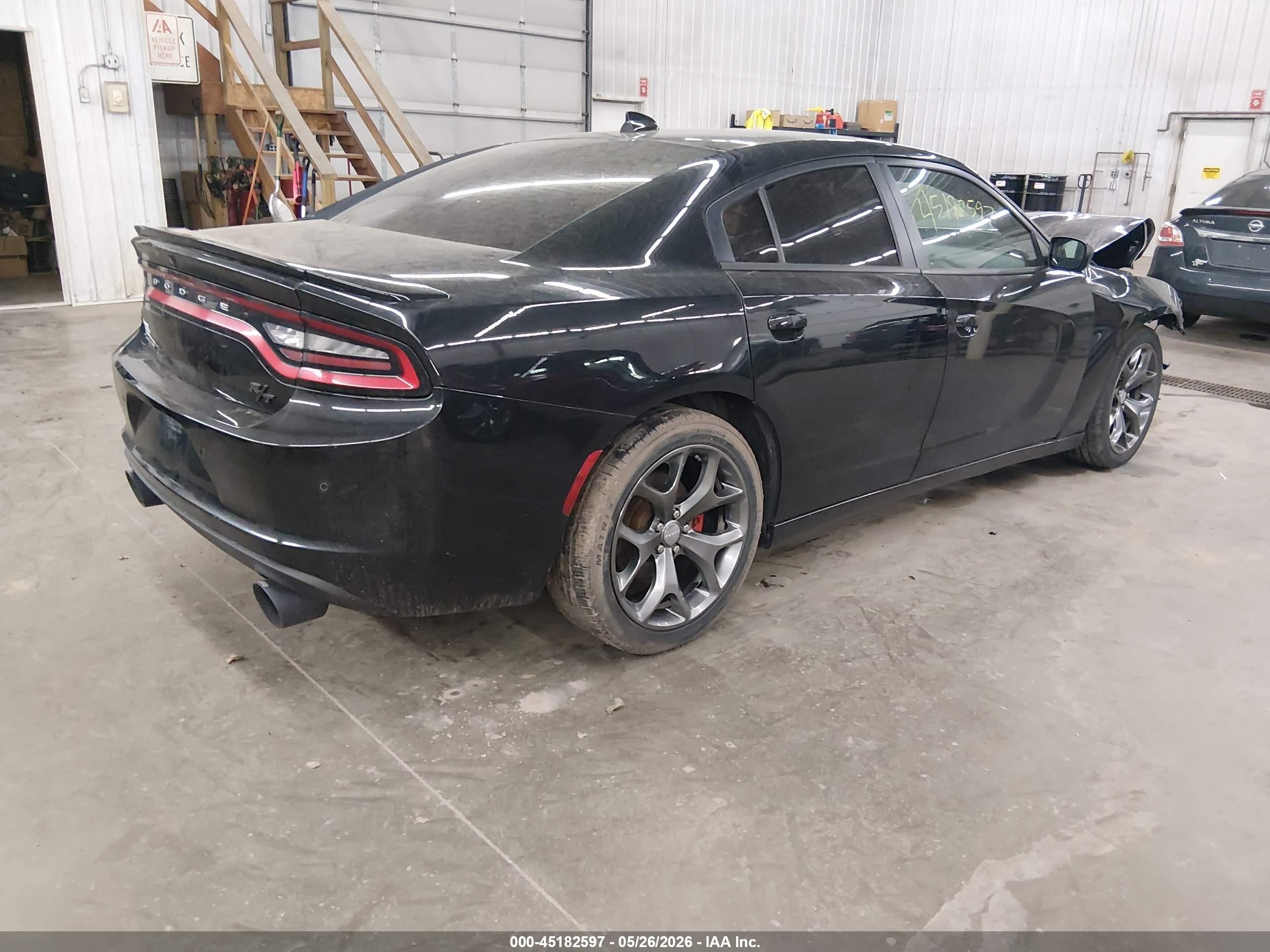 2015 Dodge Charger R/t Black vin: 2C3CDXCT5FH772194