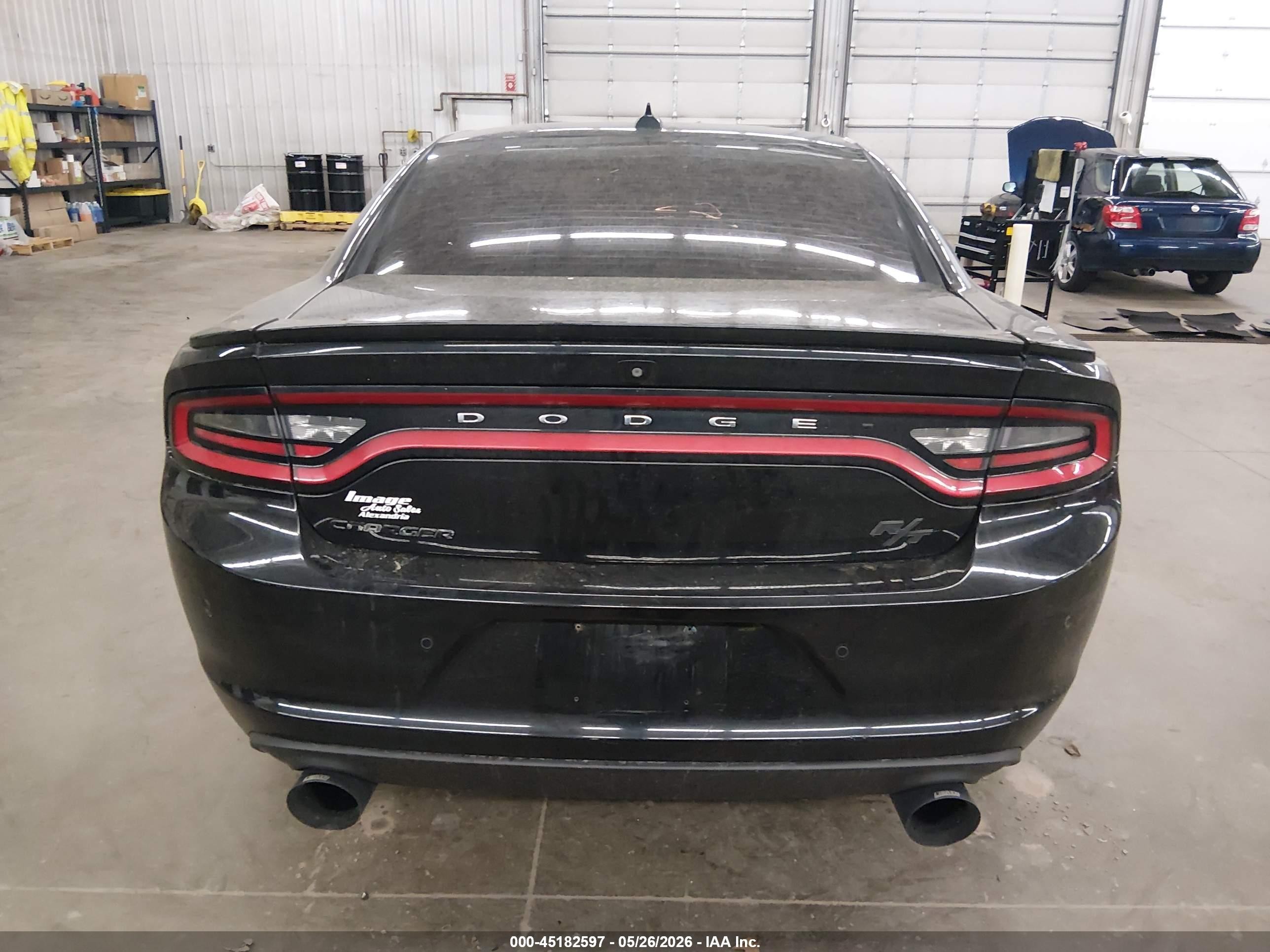 2015 Dodge Charger R/t Black vin: 2C3CDXCT5FH772194