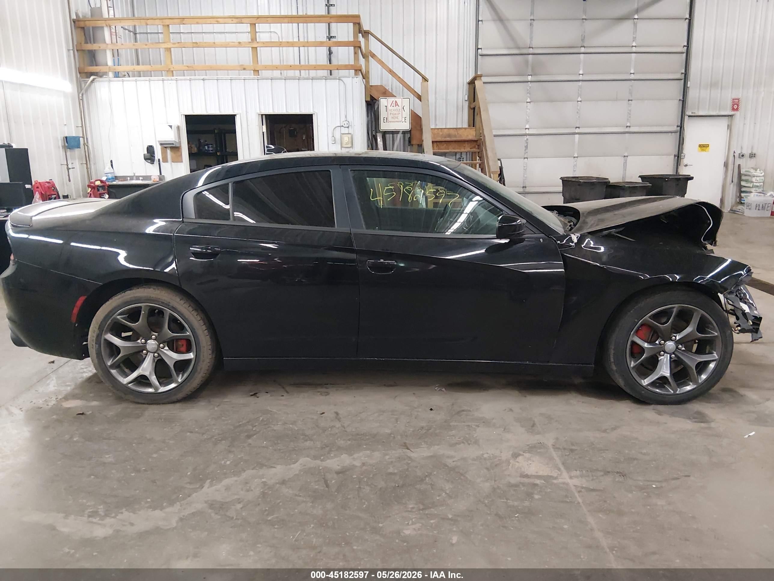 2015 Dodge Charger R/t Black vin: 2C3CDXCT5FH772194