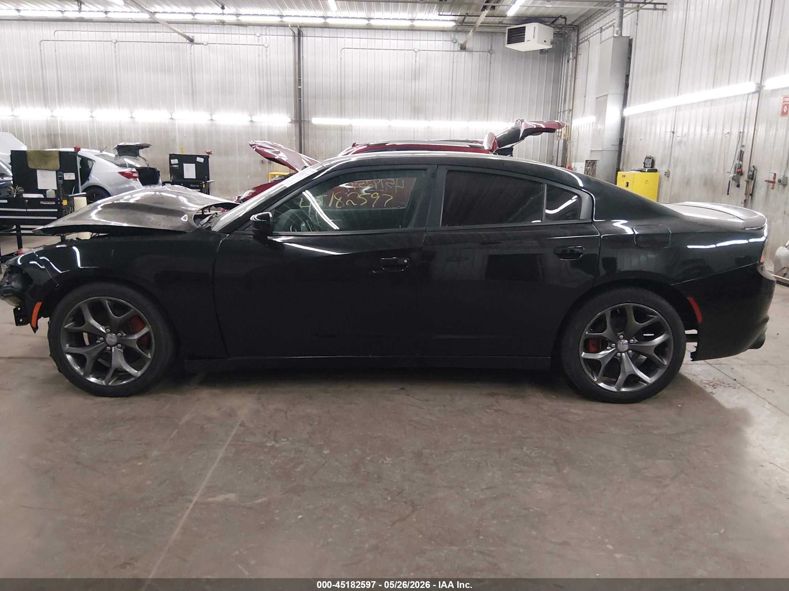 2015 Dodge Charger R/t Black vin: 2C3CDXCT5FH772194