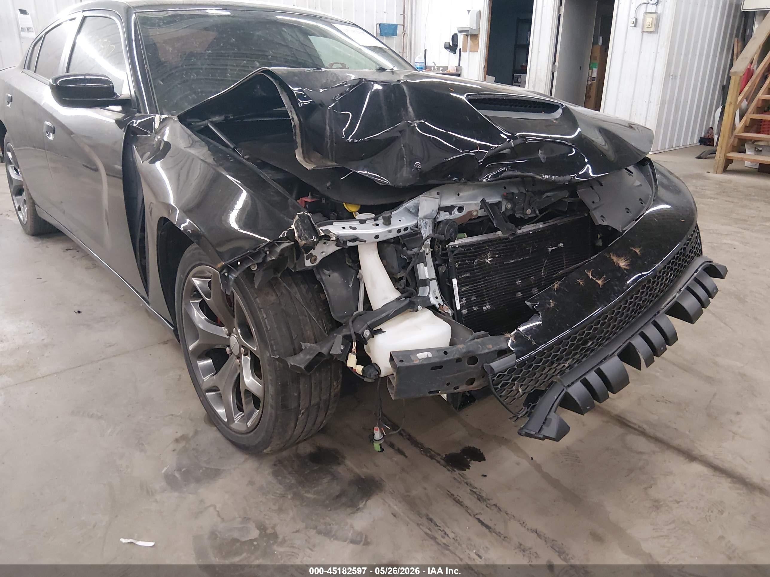 2015 Dodge Charger R/t Black vin: 2C3CDXCT5FH772194