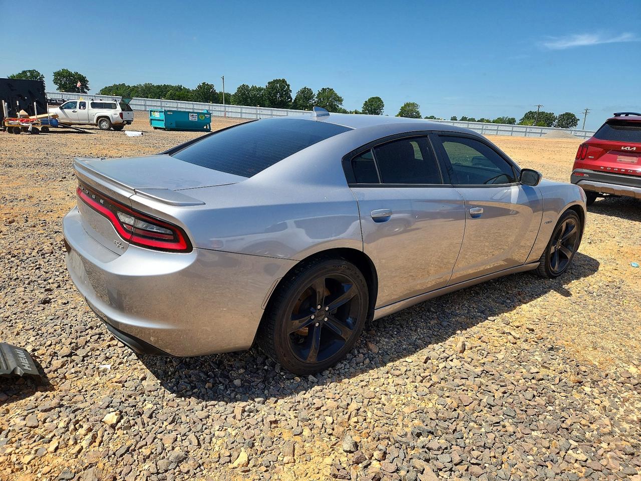 2015 Dodge Charger R/t Silver vin: 2C3CDXCT5FH776035