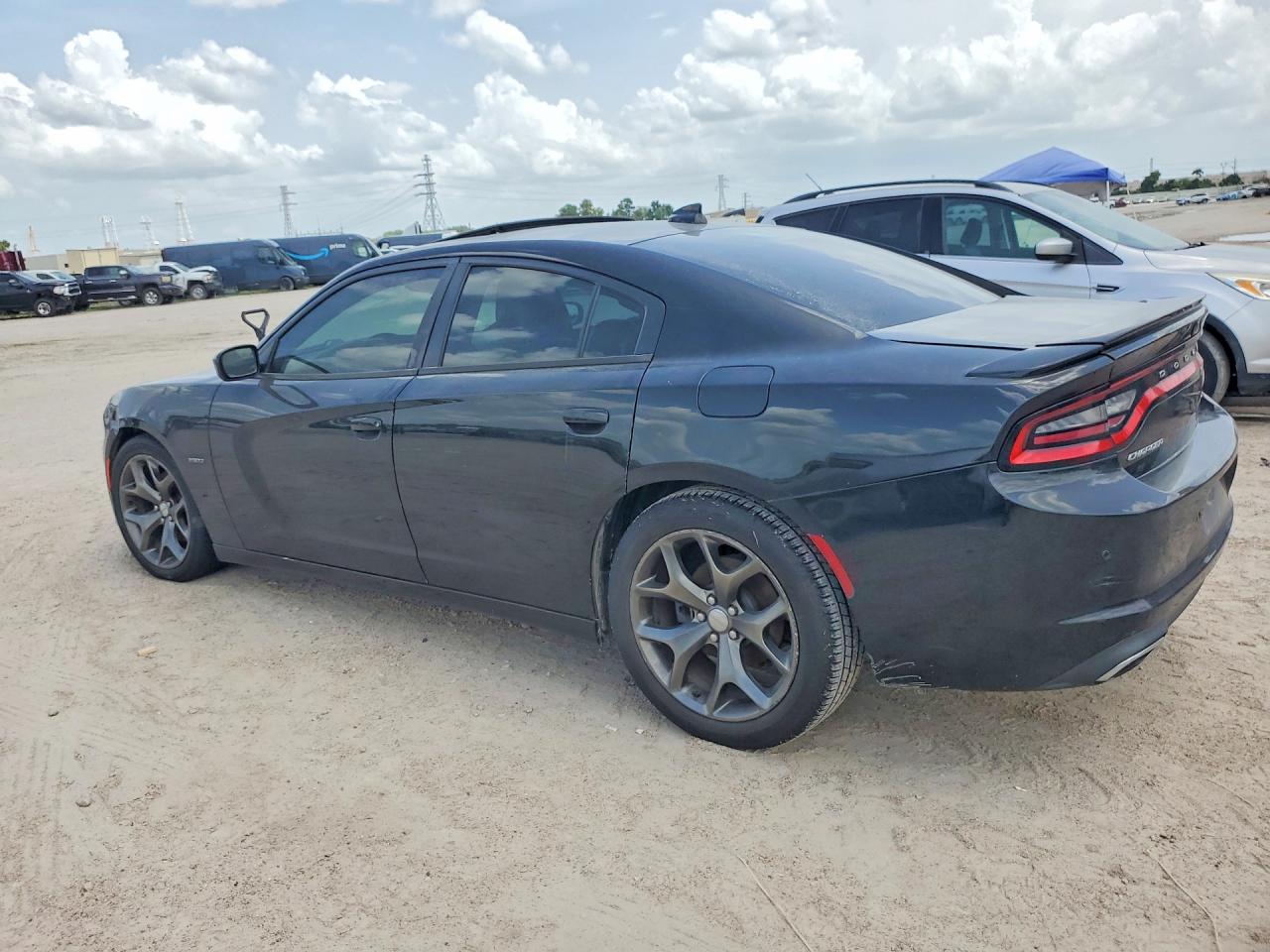 2015 Dodge Charger R/t Black vin: 2C3CDXCT5FH826402