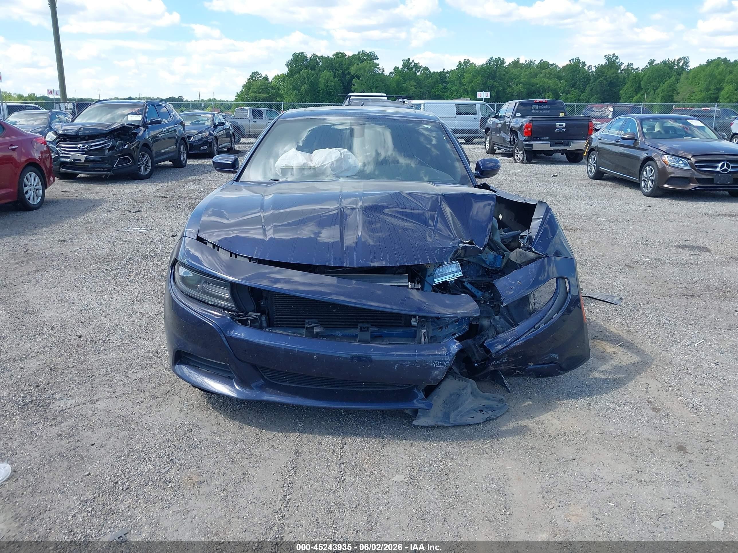 2015 Dodge Charger R/t Blue vin: 2C3CDXCT5FH915628