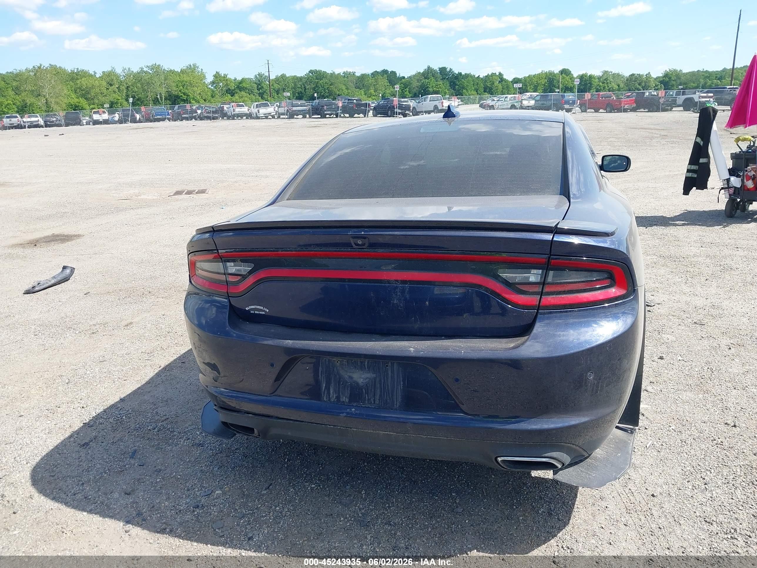 2015 Dodge Charger R/t Blue vin: 2C3CDXCT5FH915628