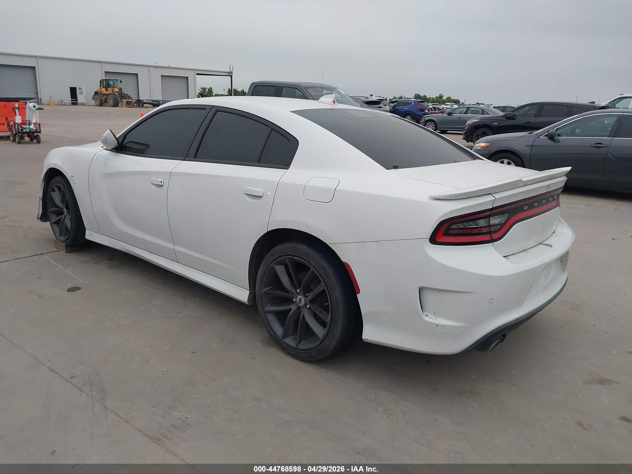 2019 Dodge Charger R/t Rwd White vin: 2C3CDXCT5KH721711