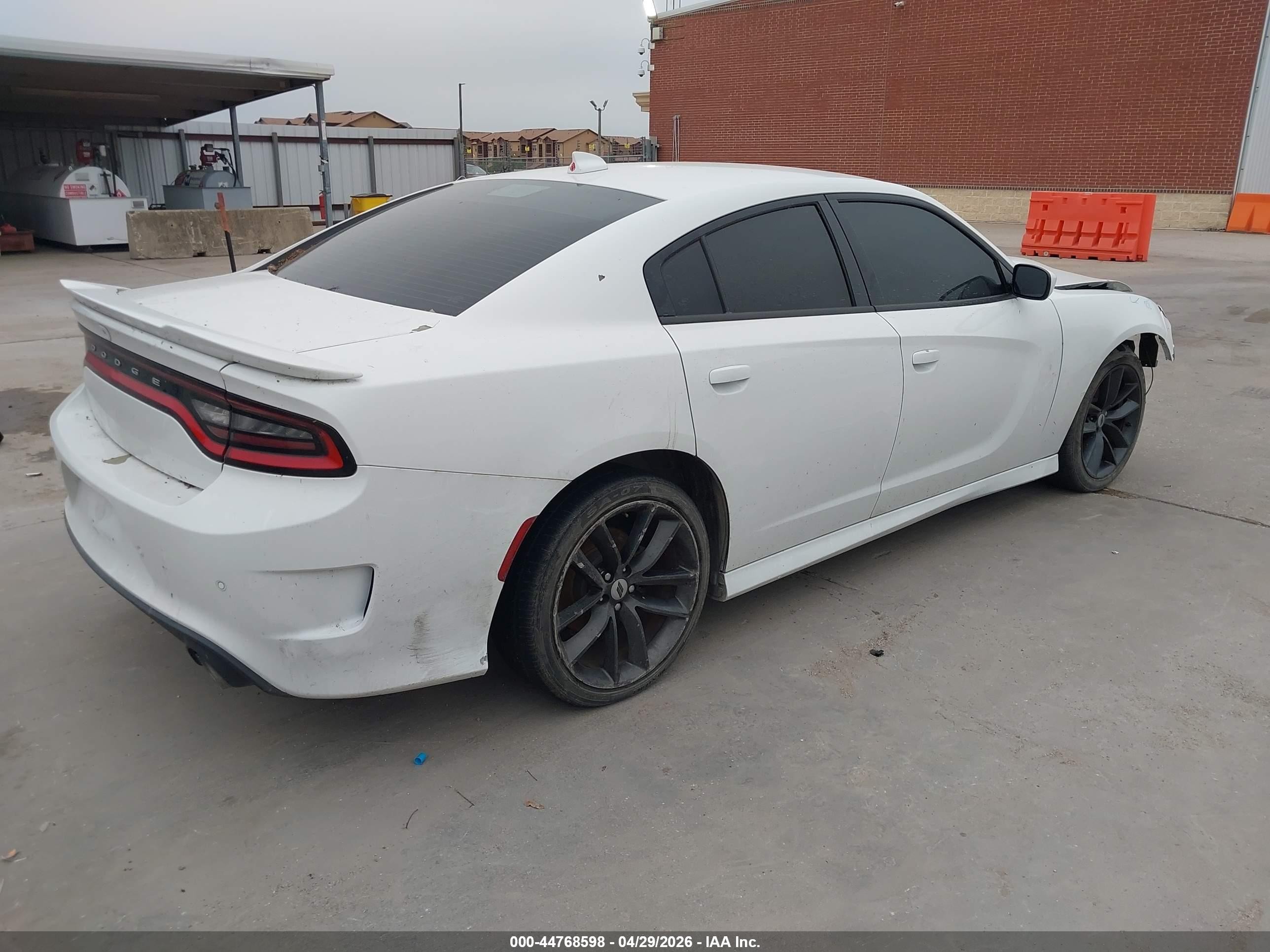 2019 Dodge Charger R/t Rwd White vin: 2C3CDXCT5KH721711