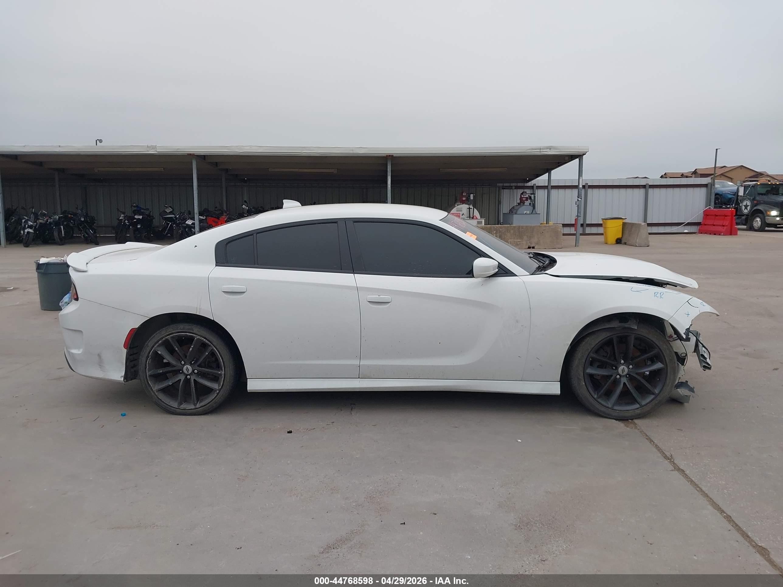 2019 Dodge Charger R/t Rwd White vin: 2C3CDXCT5KH721711