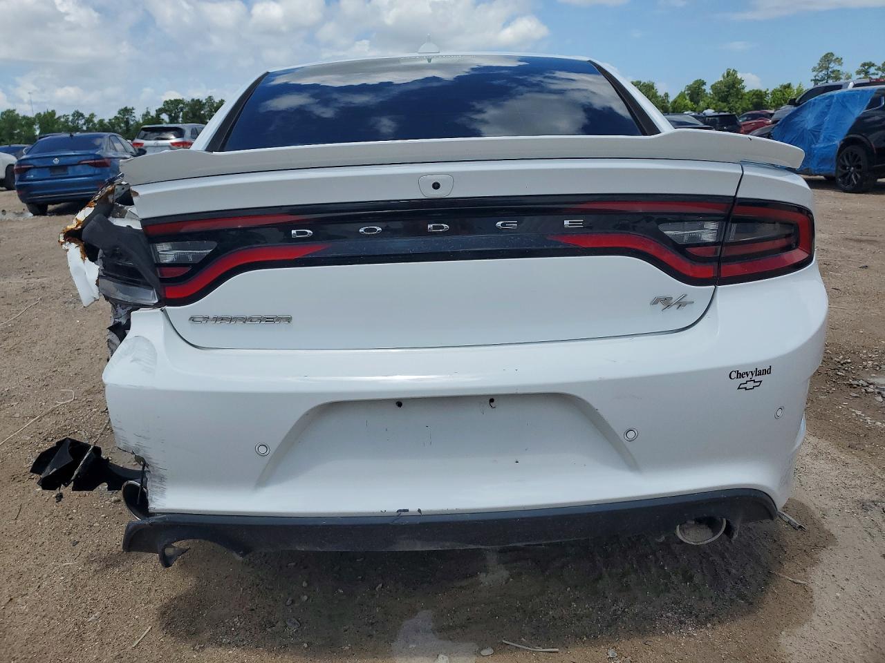 2021 Dodge Charger R White vin: 2C3CDXCT5MH517963
