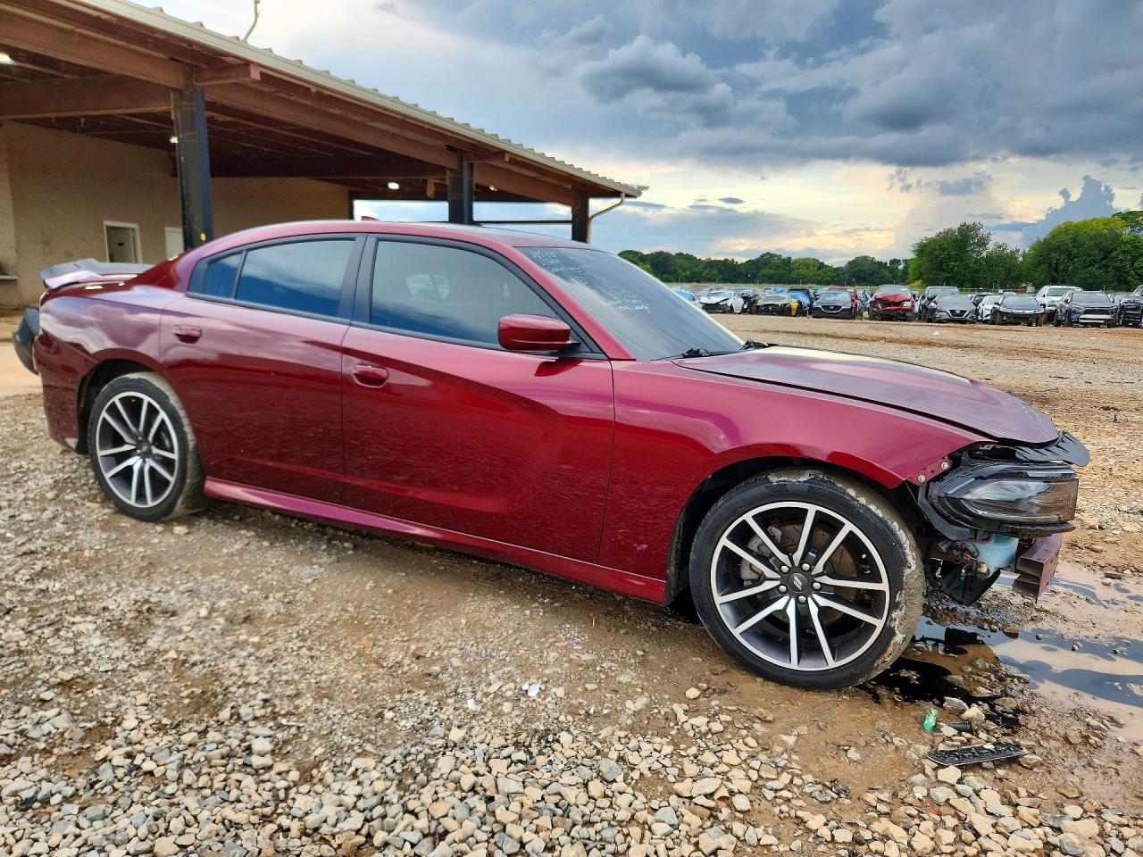 2021 Dodge Charger R/t Red vin: 2C3CDXCT5MH633860