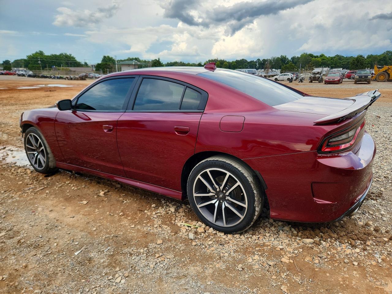2021 Dodge Charger R/t Red vin: 2C3CDXCT5MH633860