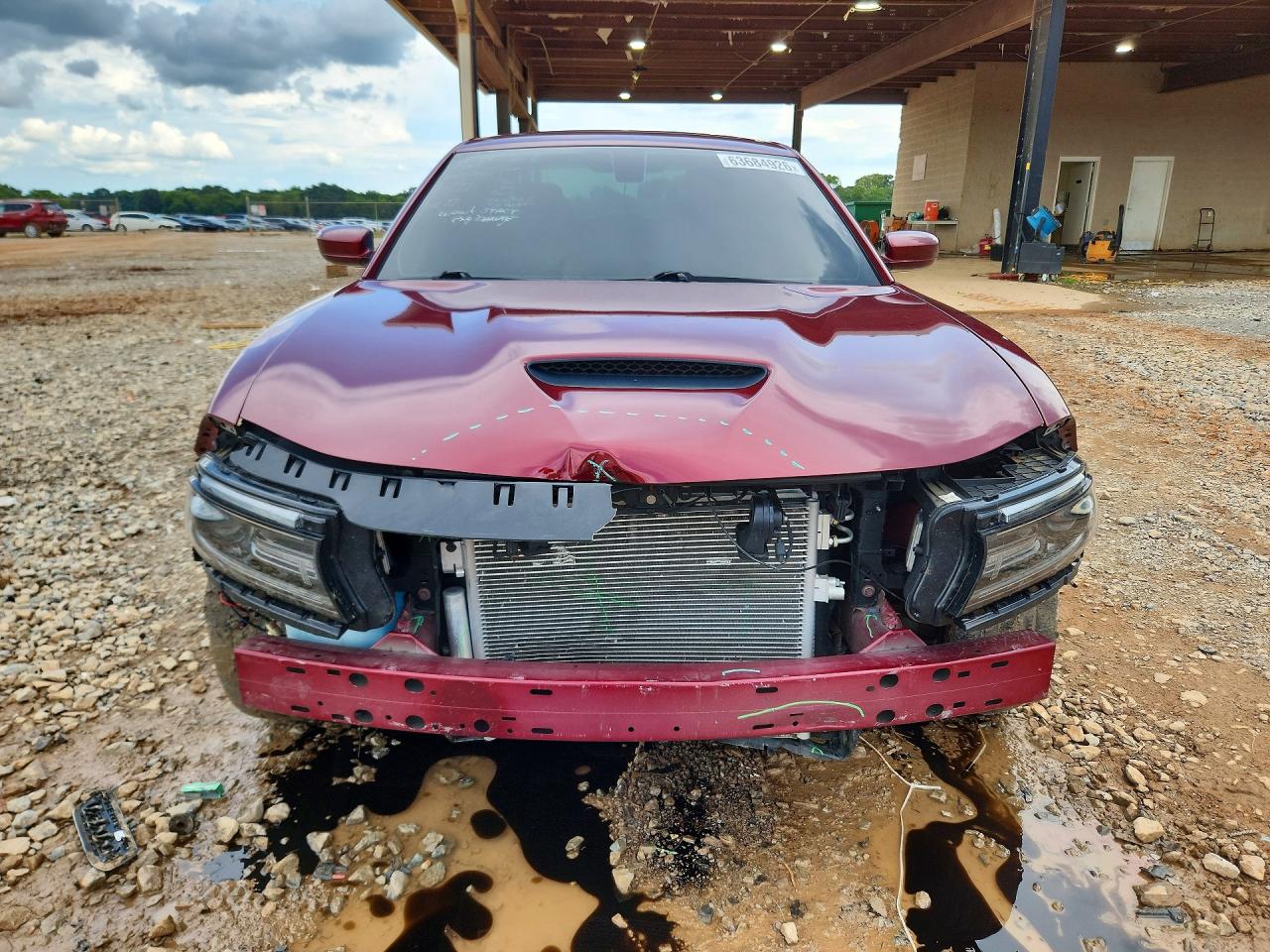 2021 Dodge Charger R/t Red vin: 2C3CDXCT5MH633860