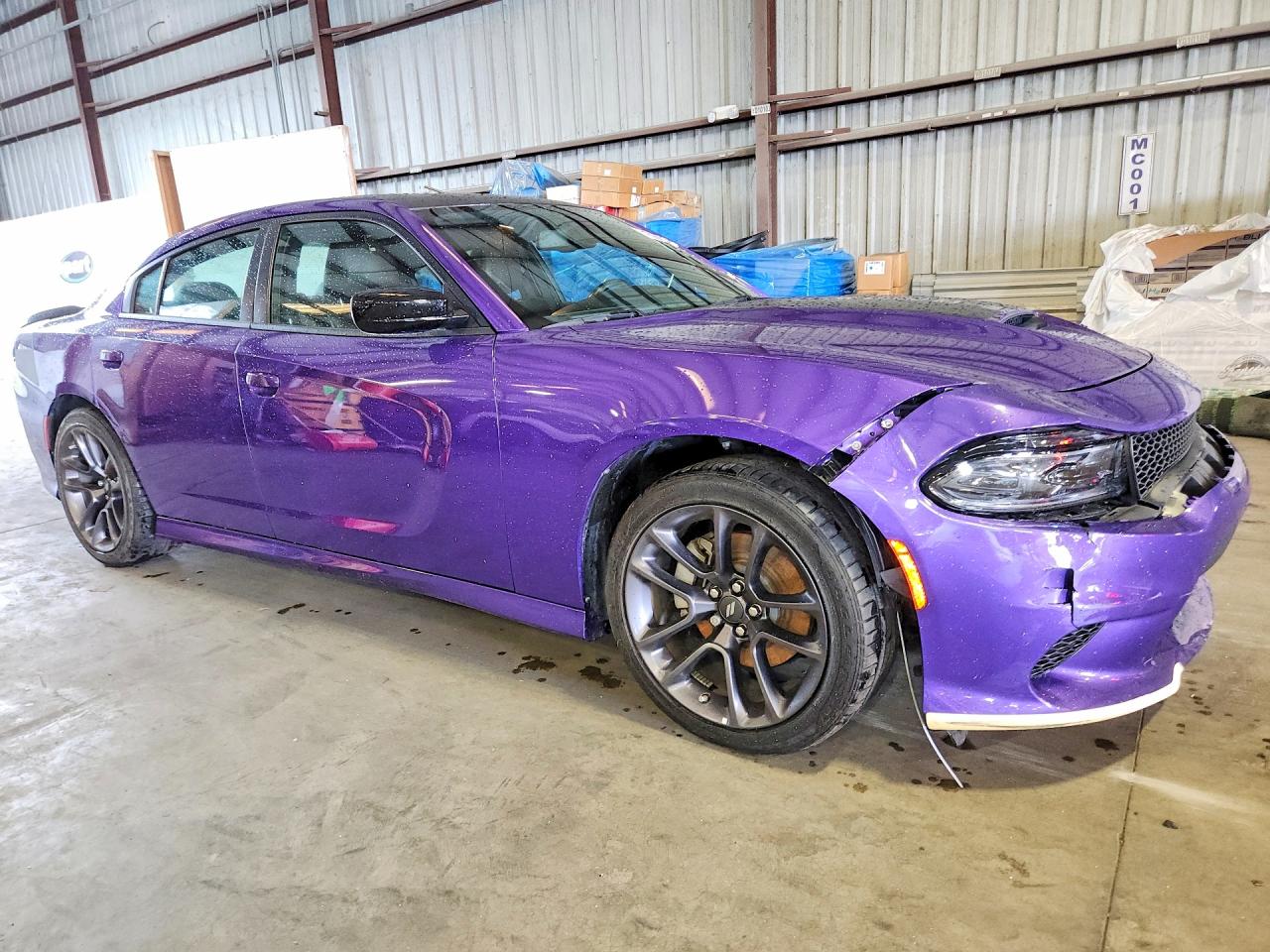 2023 Dodge Charger R/t Purple vin: 2C3CDXCT5PH639503