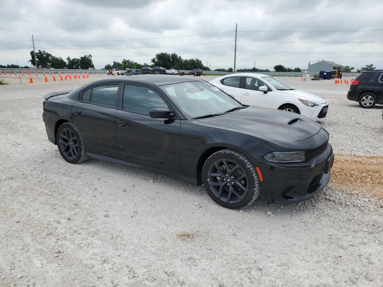 2023 Dodge Charger R/t Black vin: 2C3CDXCT5PH703815