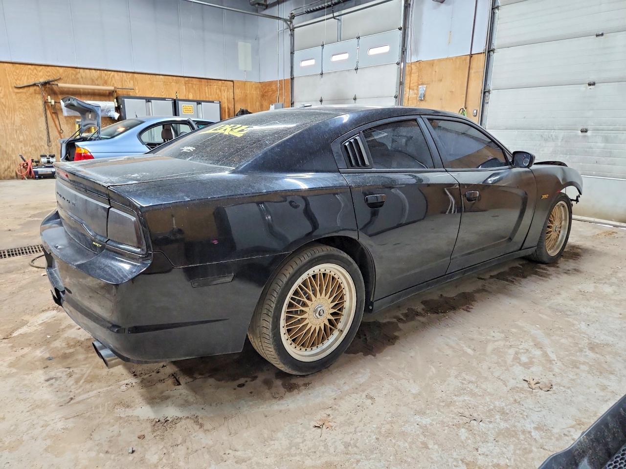 2012 Dodge Charger R Black vin: 2C3CDXCT6CH103363