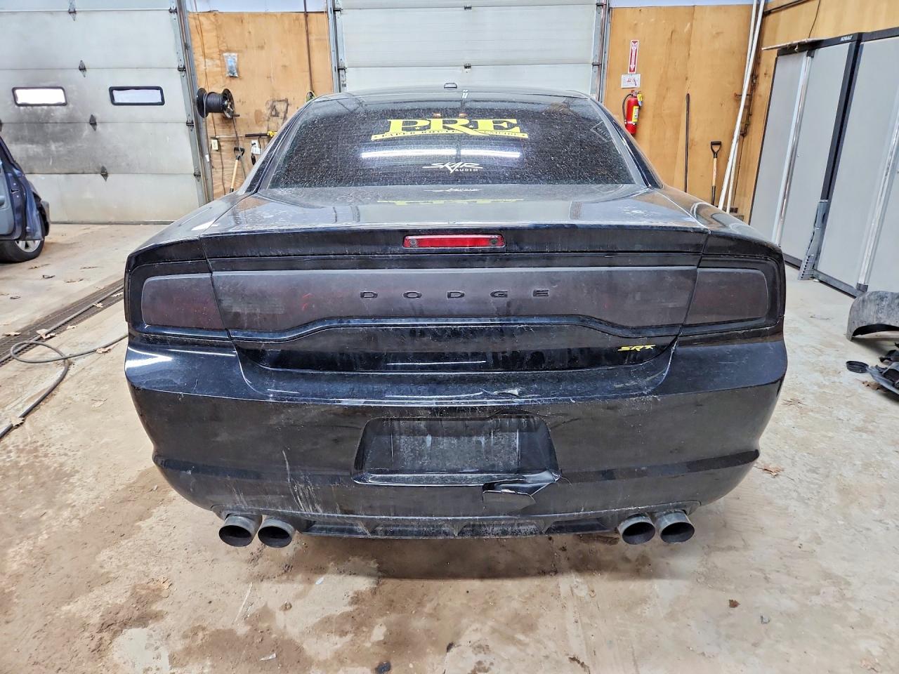 2012 Dodge Charger R Black vin: 2C3CDXCT6CH103363