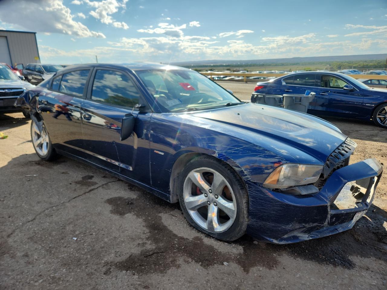 2013 Dodge Charger R/t Blue vin: 2C3CDXCT6DH570753
