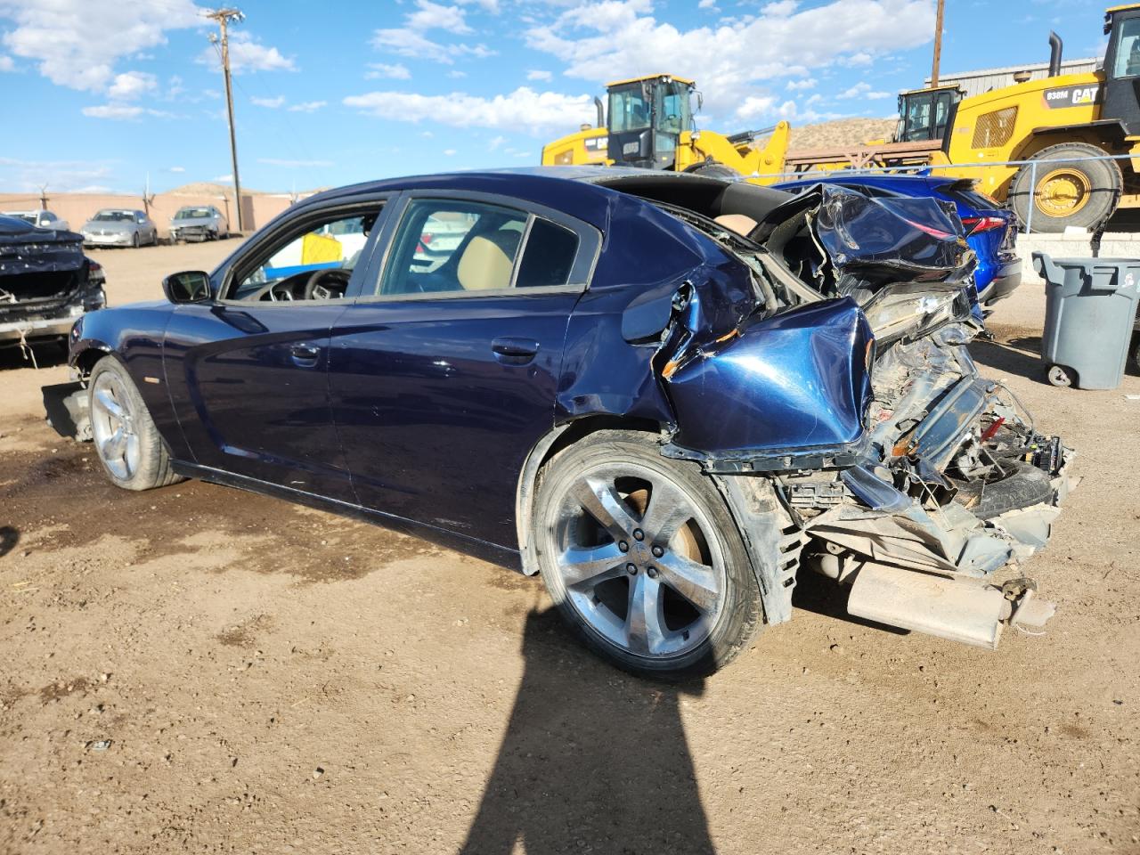2013 Dodge Charger R/t Blue vin: 2C3CDXCT6DH570753